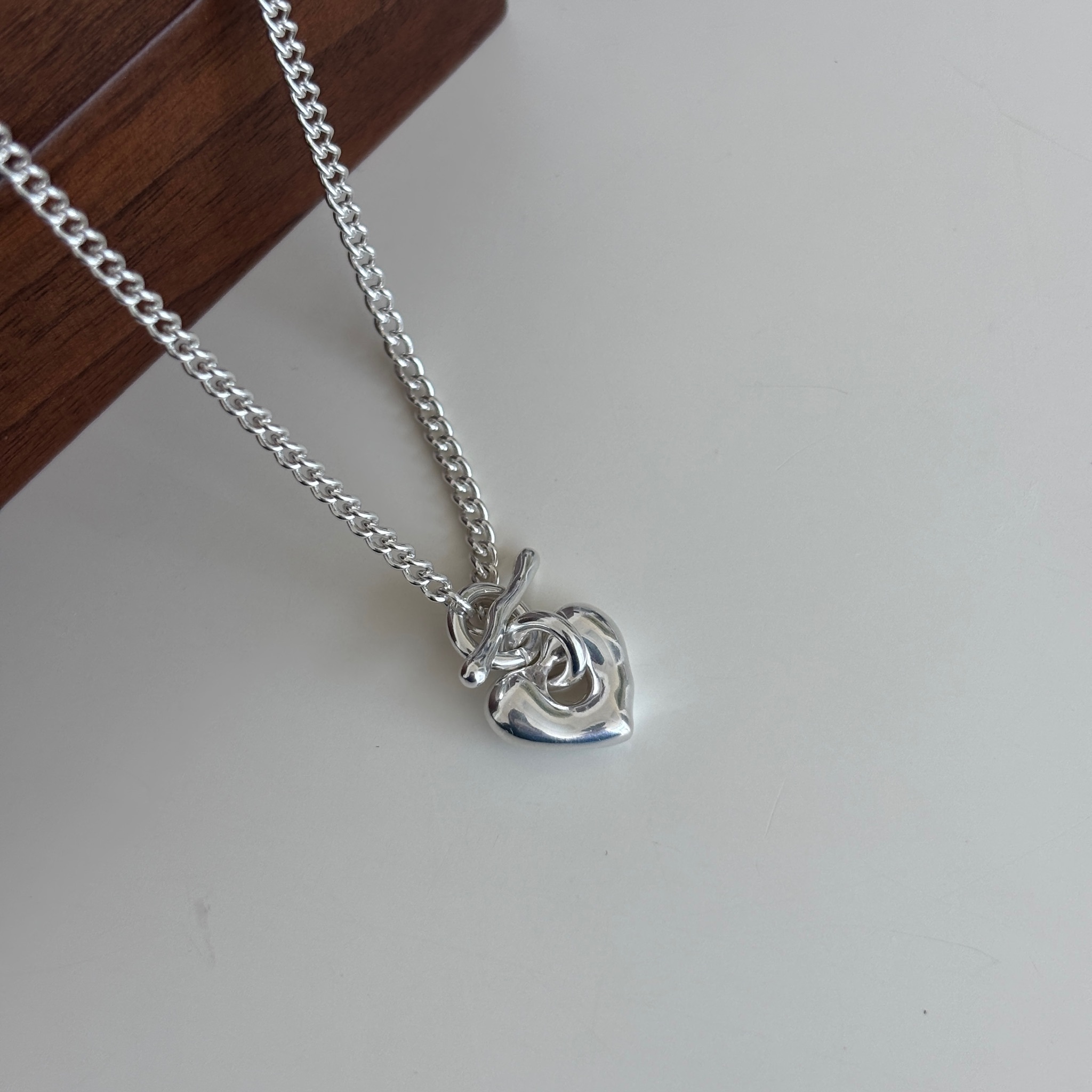 【韓國連線】Melting Heart份量OT項鍊