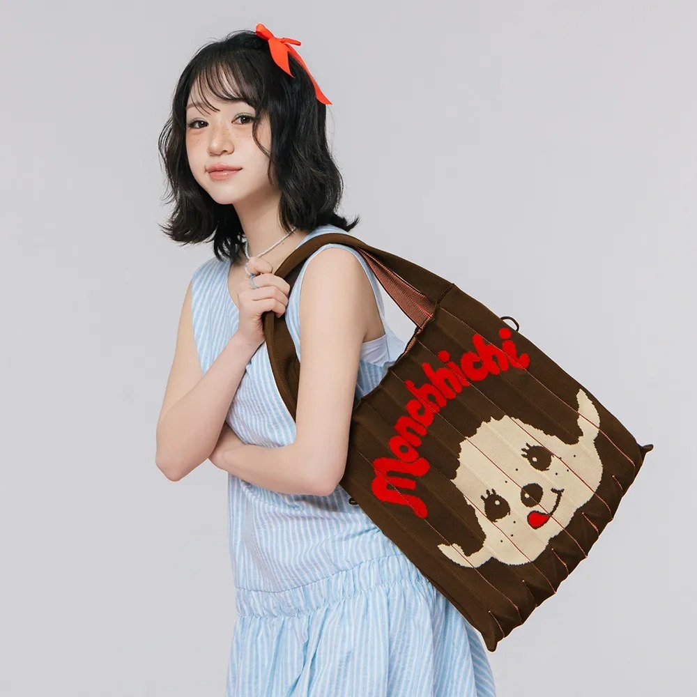 JOSEPH & STACEY Lucky Pleats Knit L Monchhichi Boy