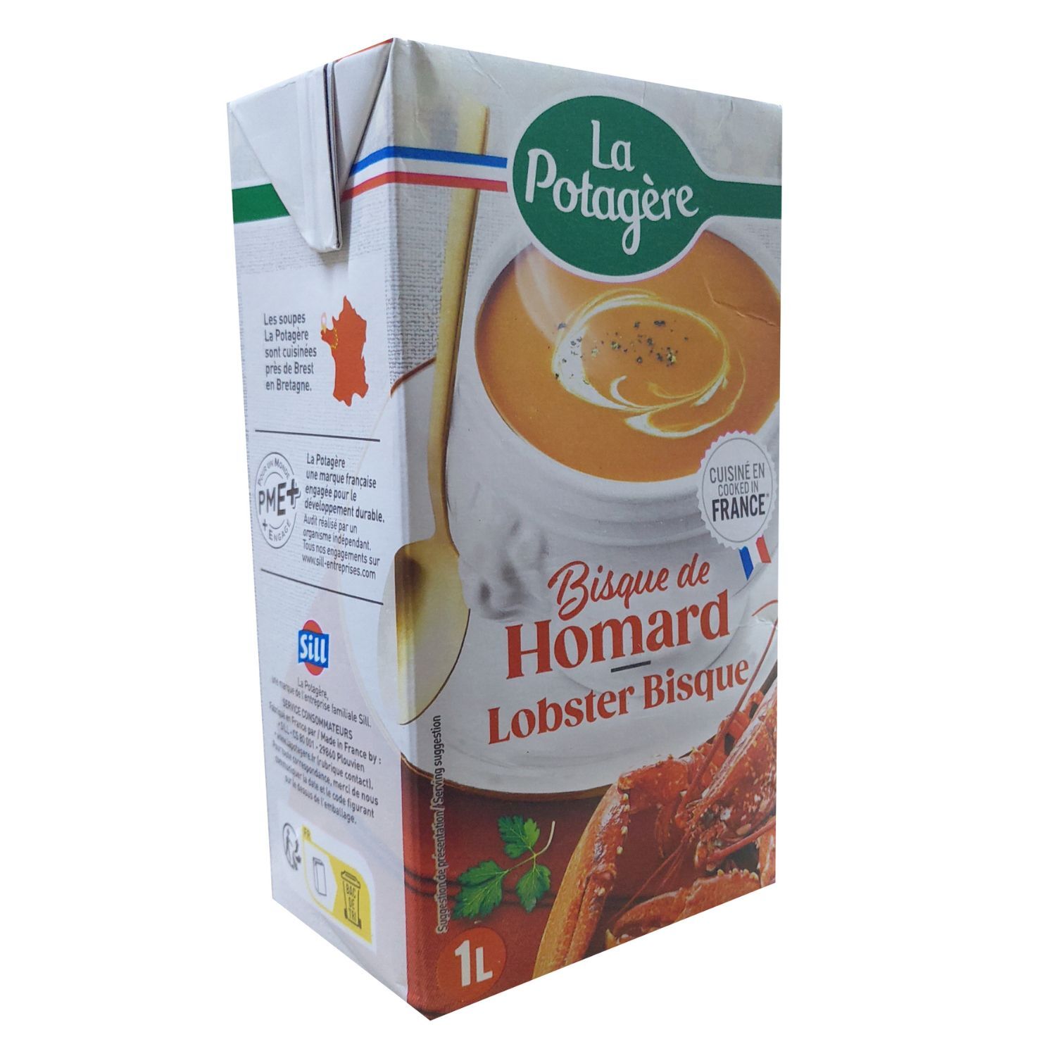 France La Potagère Bisque De Homard Lobster Soup 1000ml / pack