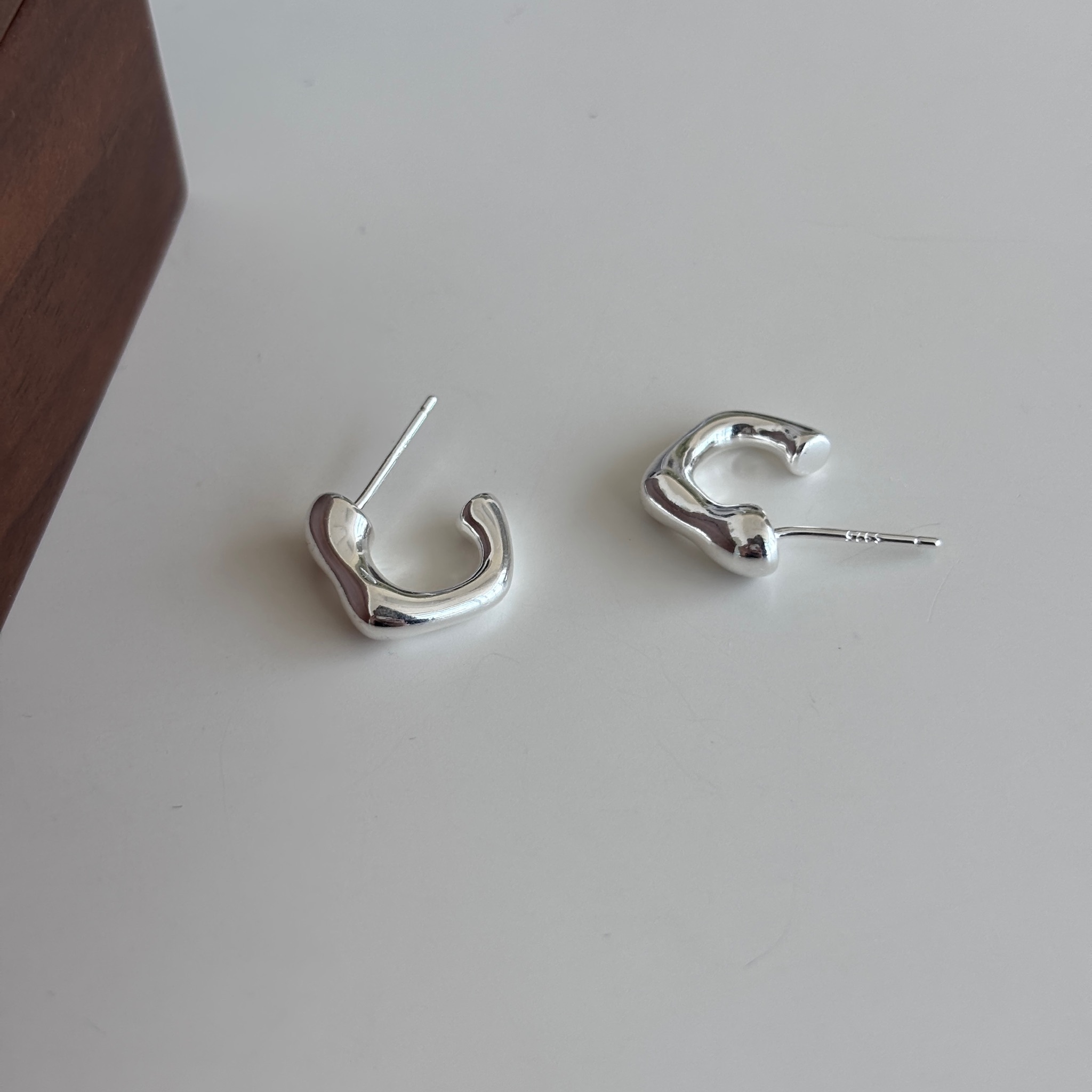 【韓國連線】份量感方形耳環