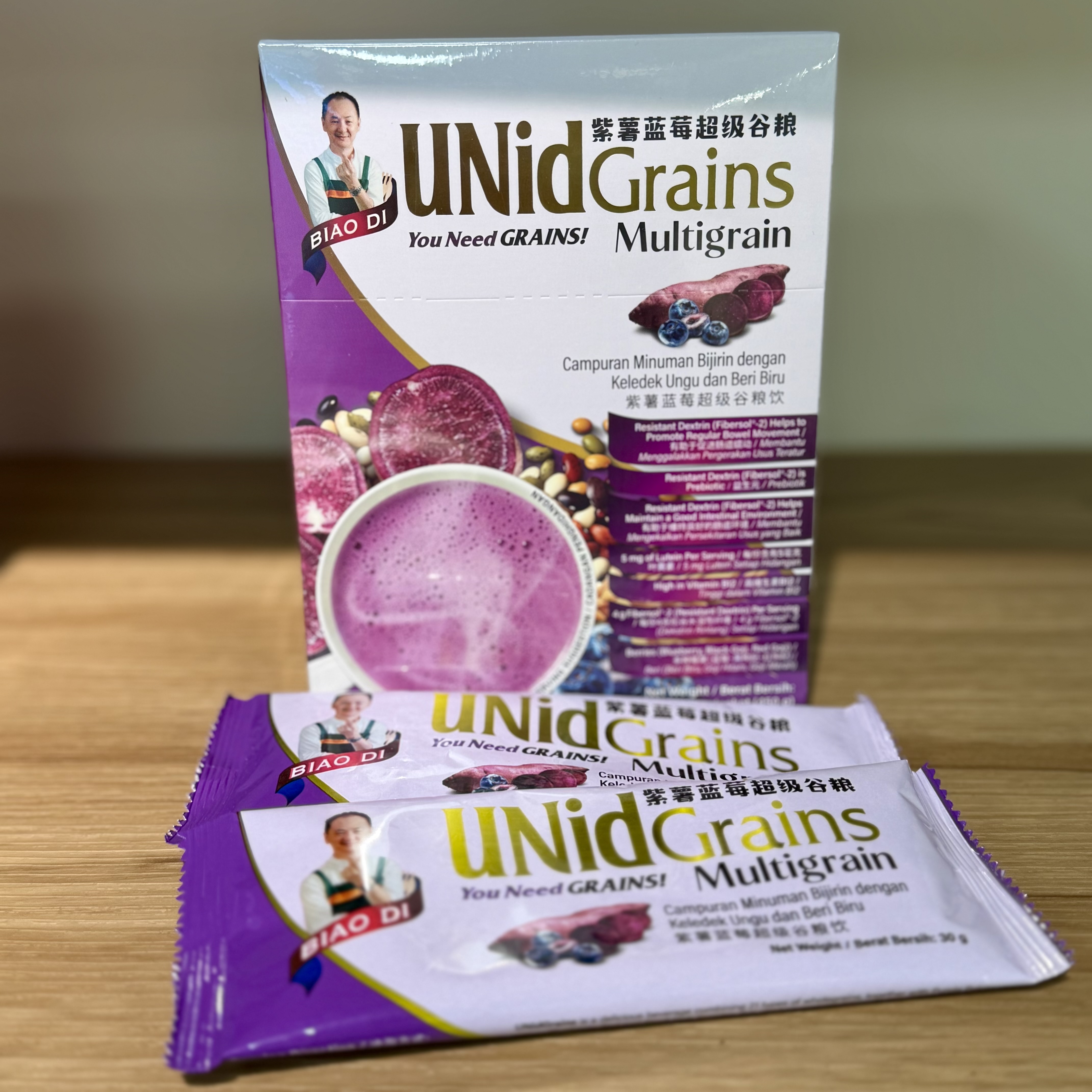 UNidGrains Purple Potato Box 30gx15s