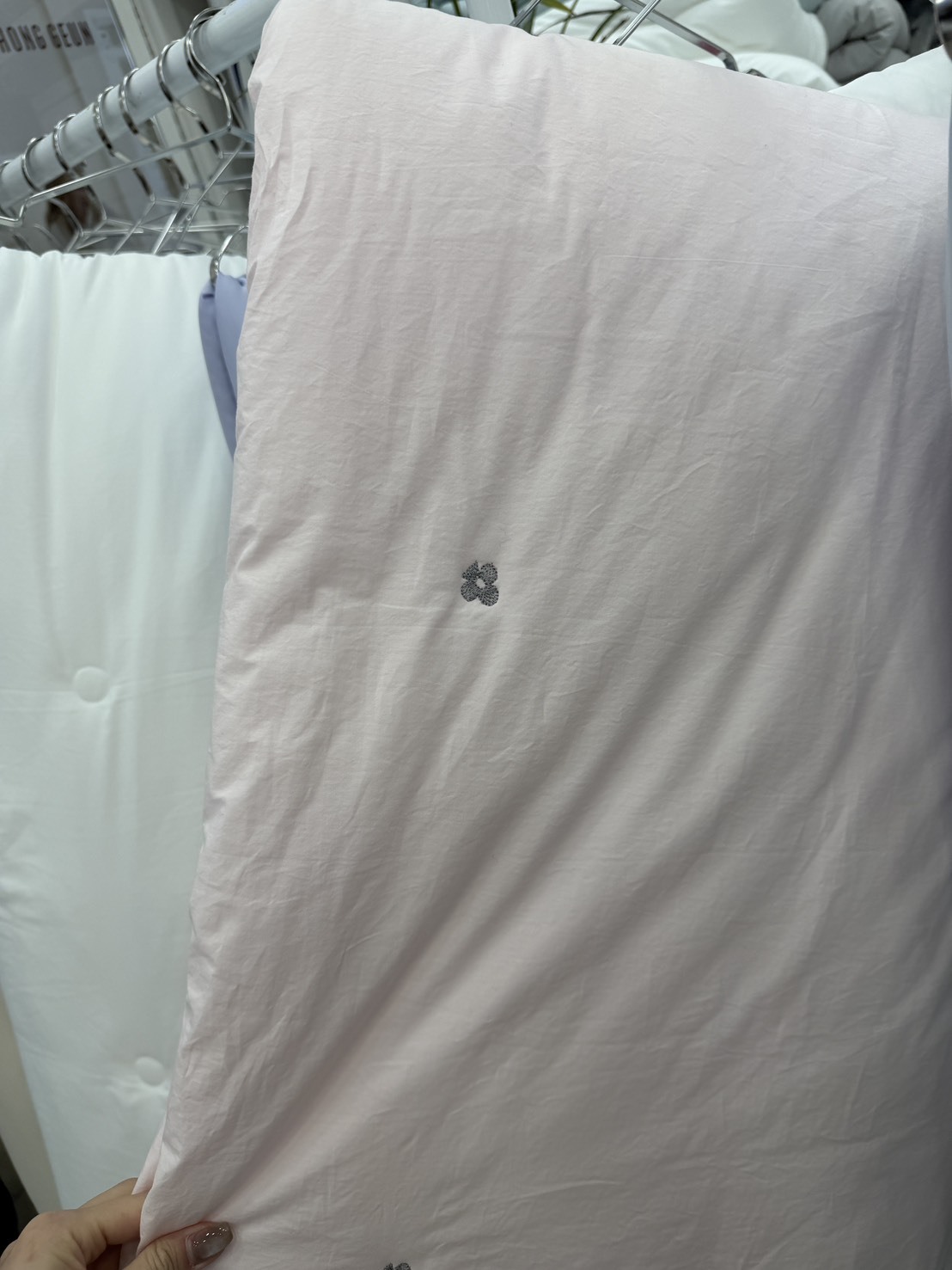 H416 雙面材質小花棉涼感被