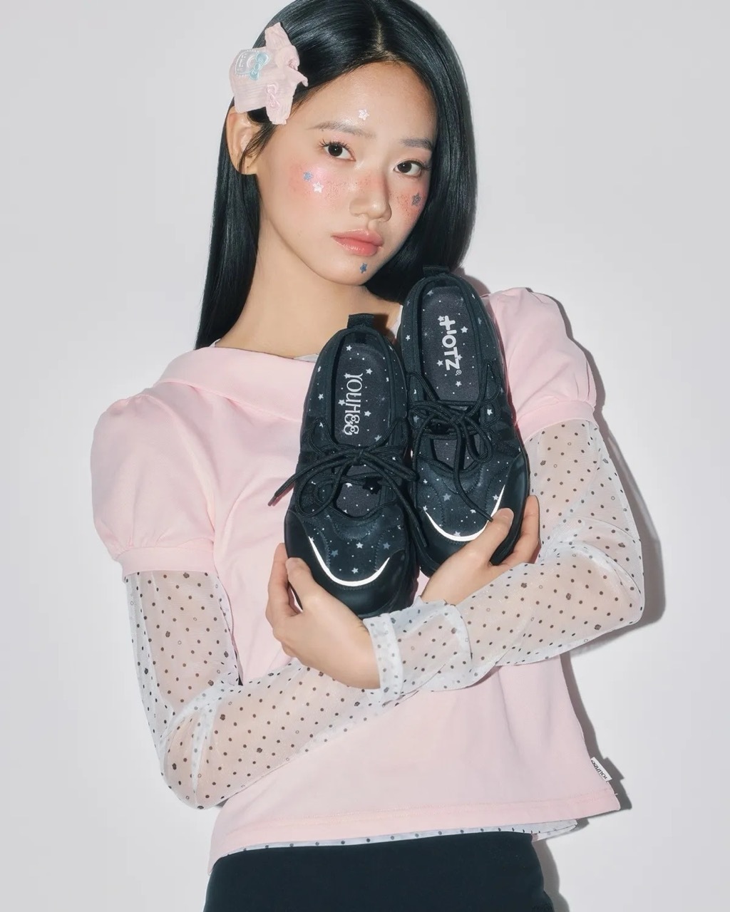 🇰🇷 OTZ X YOUHEE LOMITA PLATFORM BALLERINA SHOES 星星 綁帶瑪莉珍鞋 瑪麗珍 運動涼鞋 厚底 增高 / 預購