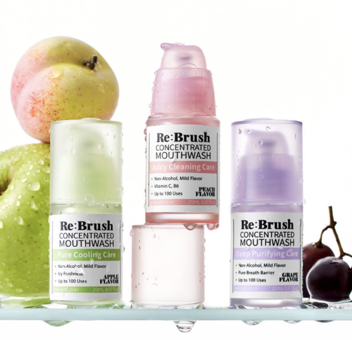 <限時開團⚡️> 🇰🇷Re:Brush-濃縮果汁漱口水20ml（共3款）
