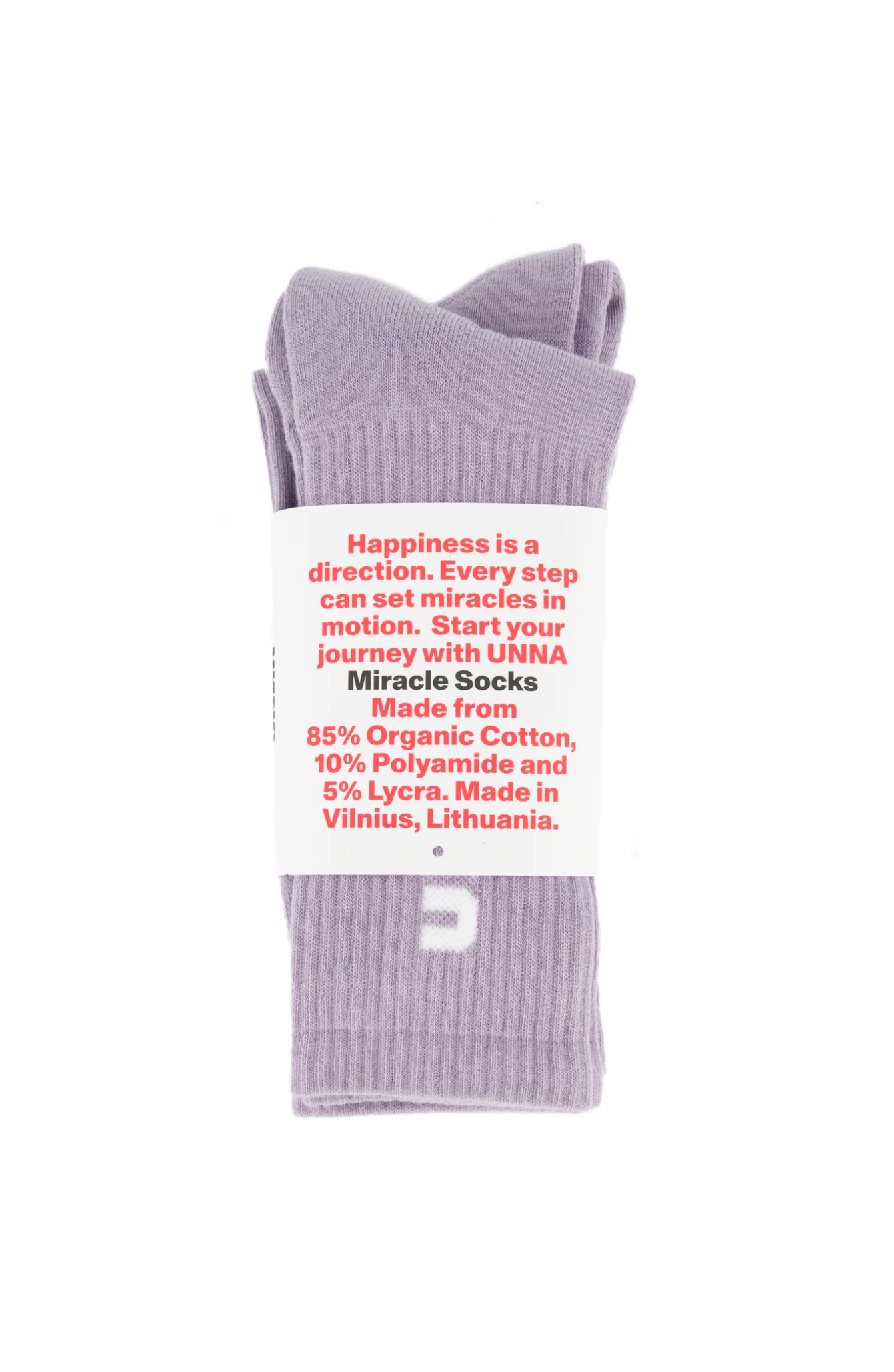 UNNA｜Miracle Socks 2-pack "Purple Haze"