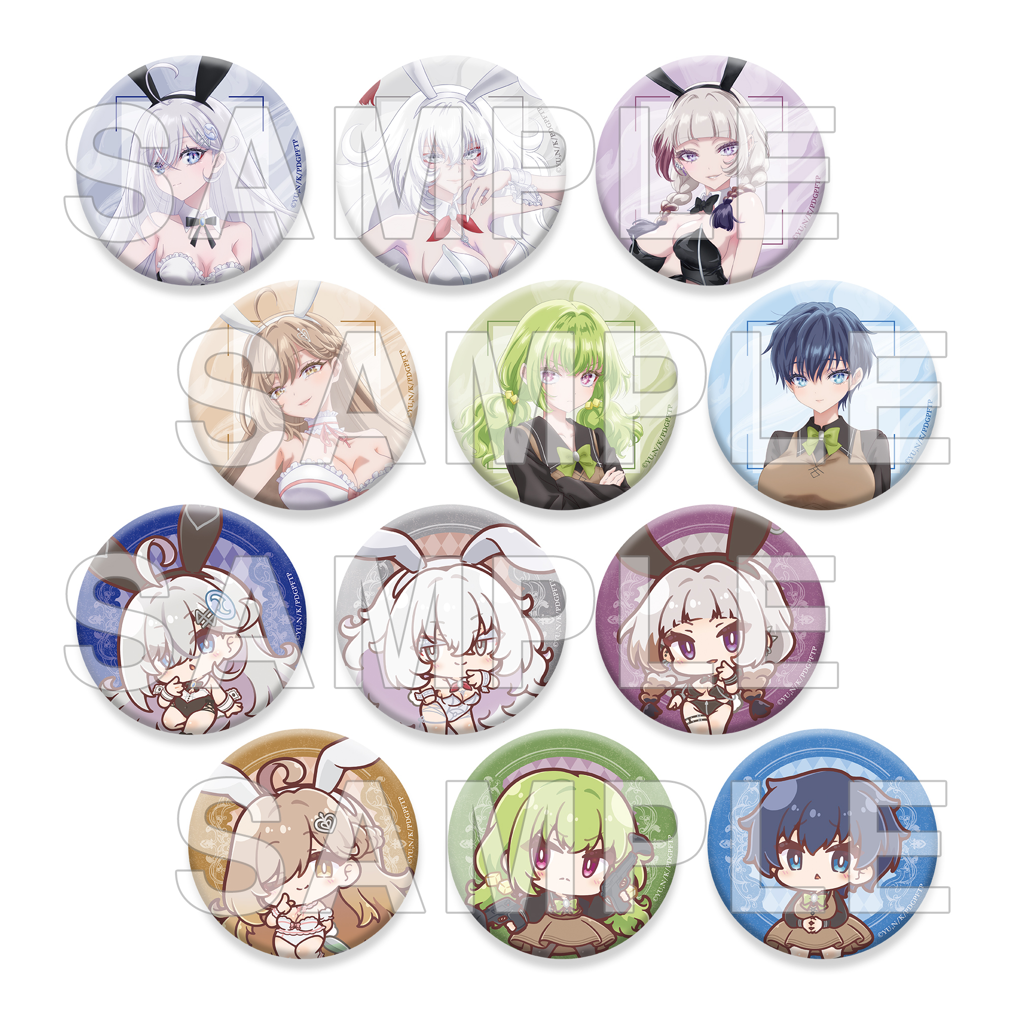 「ACG.GO」「預購」KADOKAWA 《靠死亡遊戲混飯吃。》 襟章 Box Candle Woods Ver.