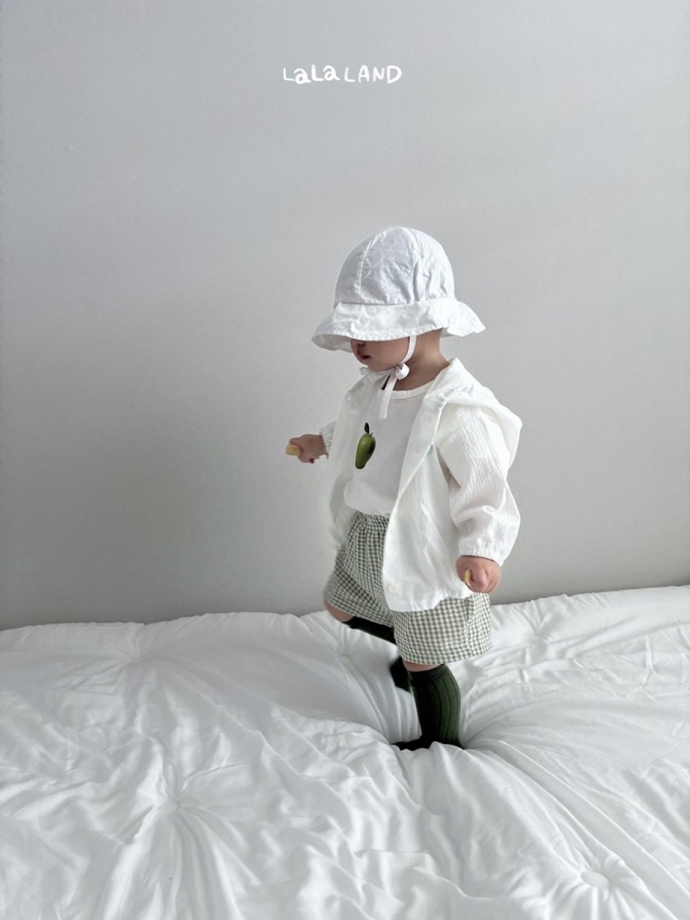 Lala land 連帽開衫小外套 / 2色 (Bebe)