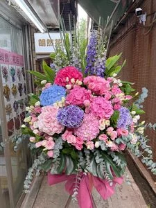 W -恭賀花籃/中西花籃-- 恭賀OPE_28025
