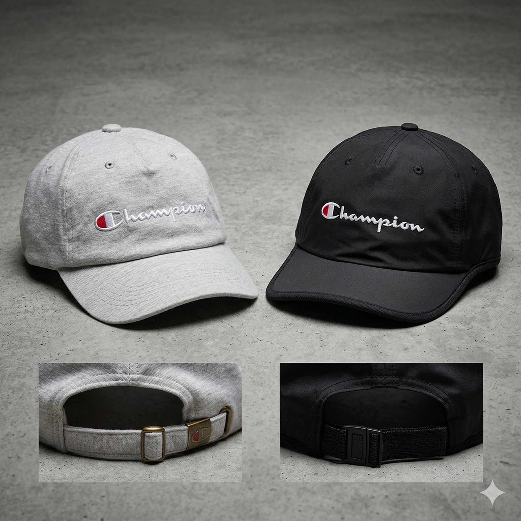 【預購】CHAMPION H040803 經典刺繡標誌可調節運動鴨舌帽