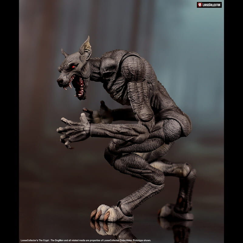 預購26/Q4 LC工作室 代理版 可動 8吋 傳奇生物系列 狗人 DOGMAN 狼人雪怪 灰色