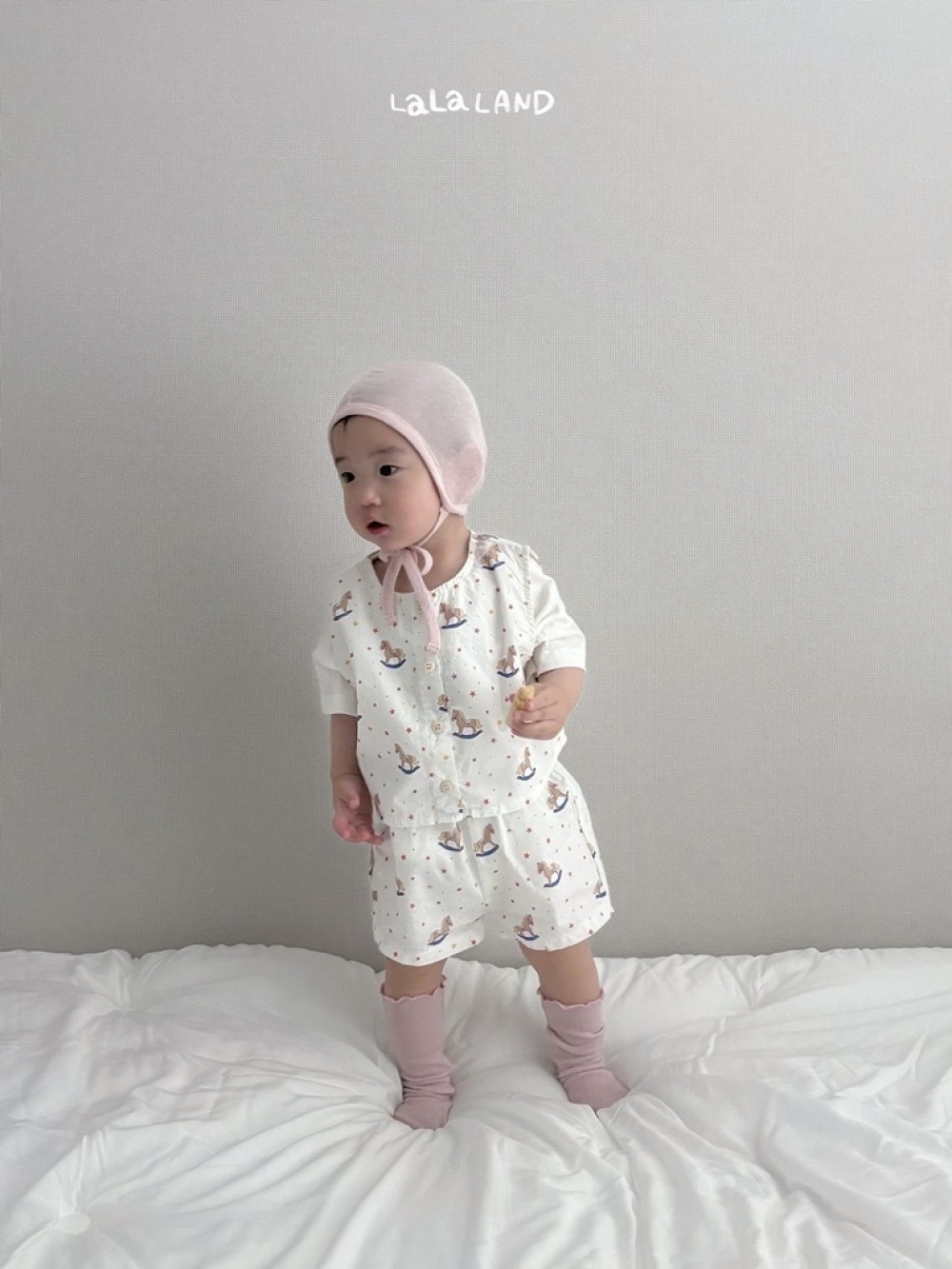 Lala land 小木馬背心 / 2色 (Bebe)