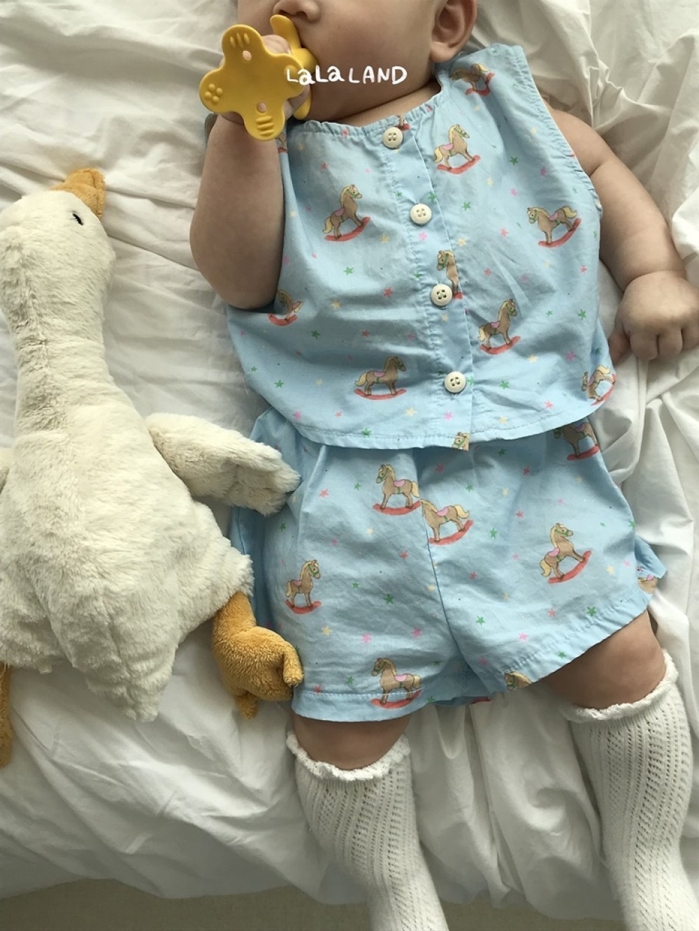 Lala land 小木馬背心 / 2色 (Bebe)