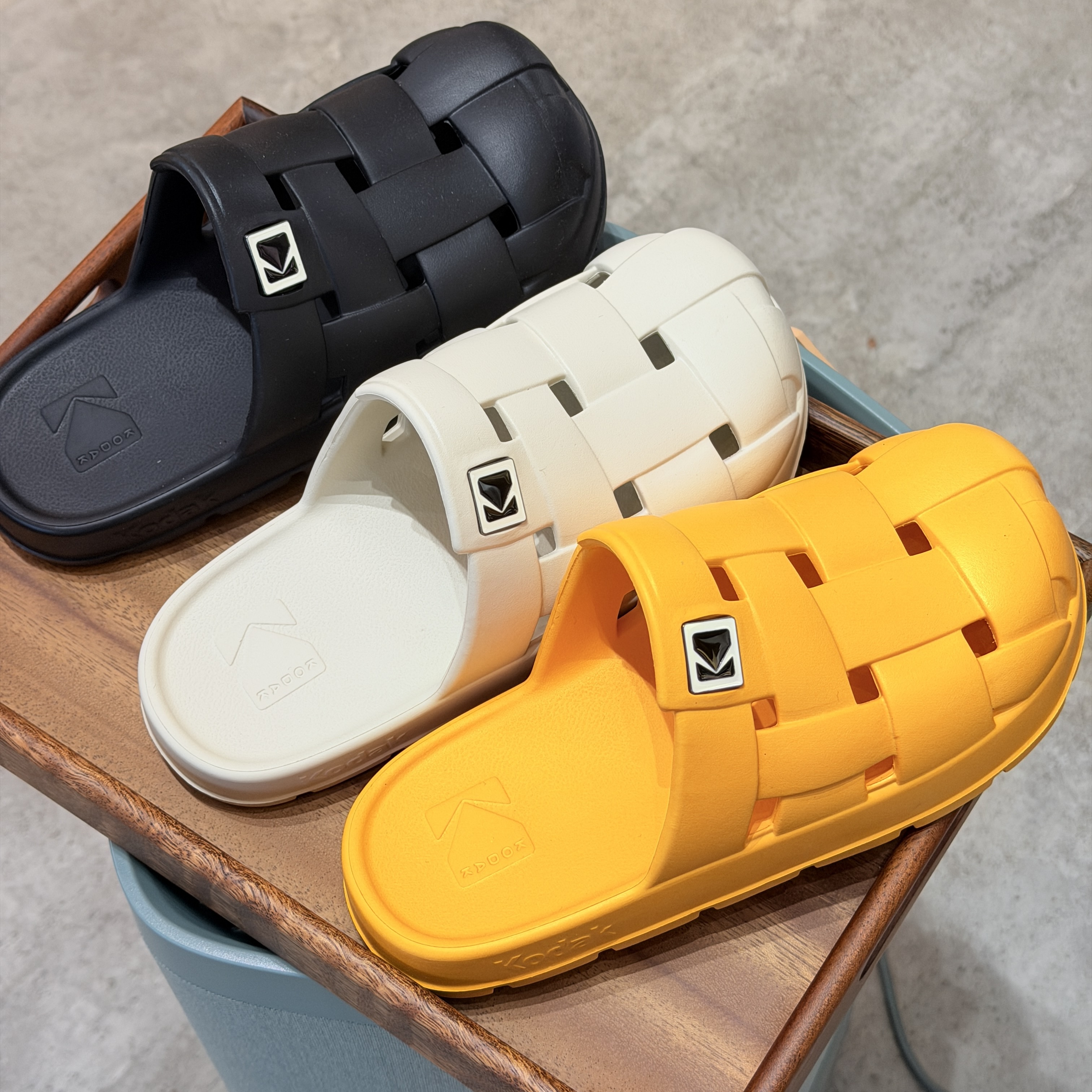 【現貨】Kodak 柯達 BRIZE 編織 拖鞋 K6263LSD11