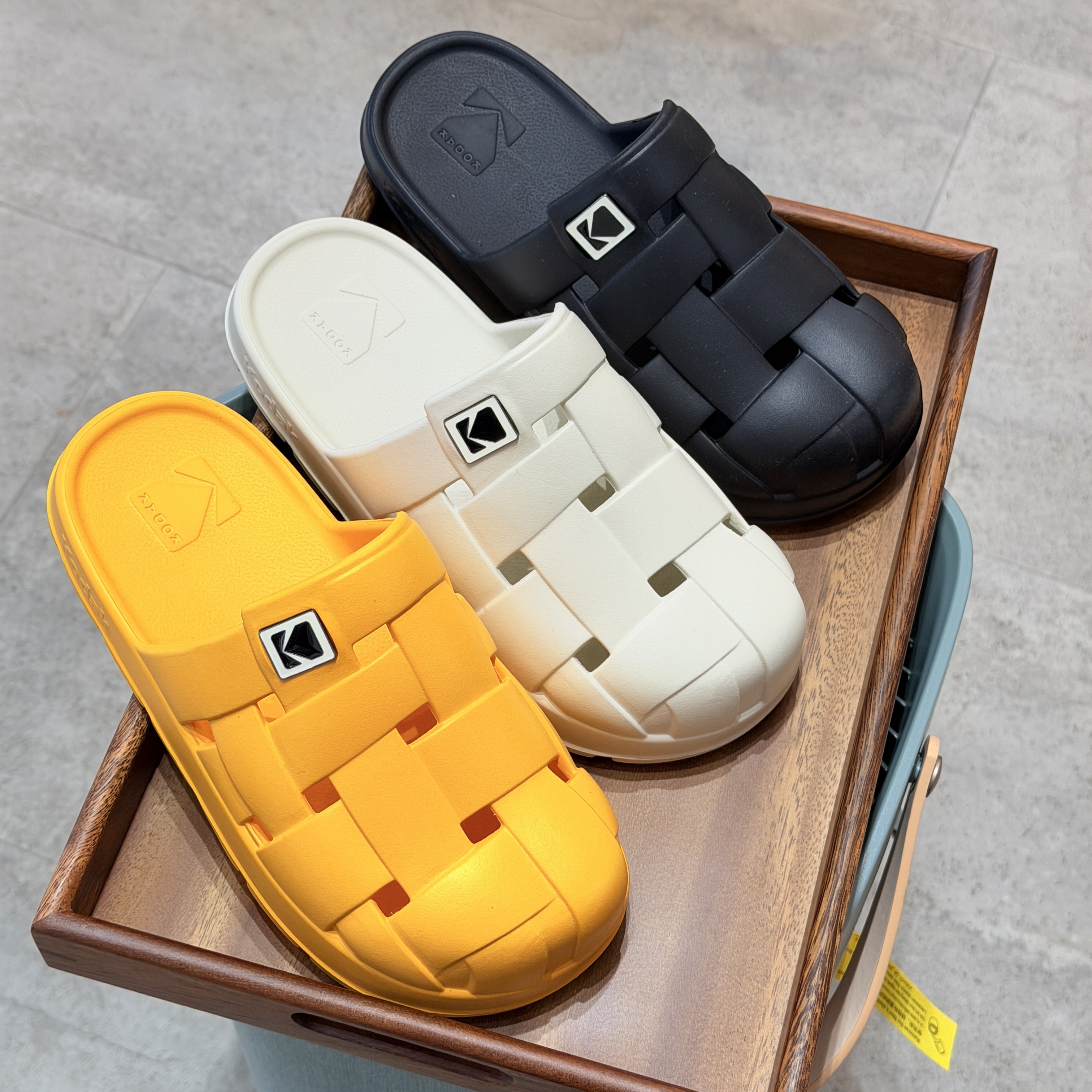 【現貨】Kodak 柯達 BRIZE 編織 拖鞋 K6263LSD11