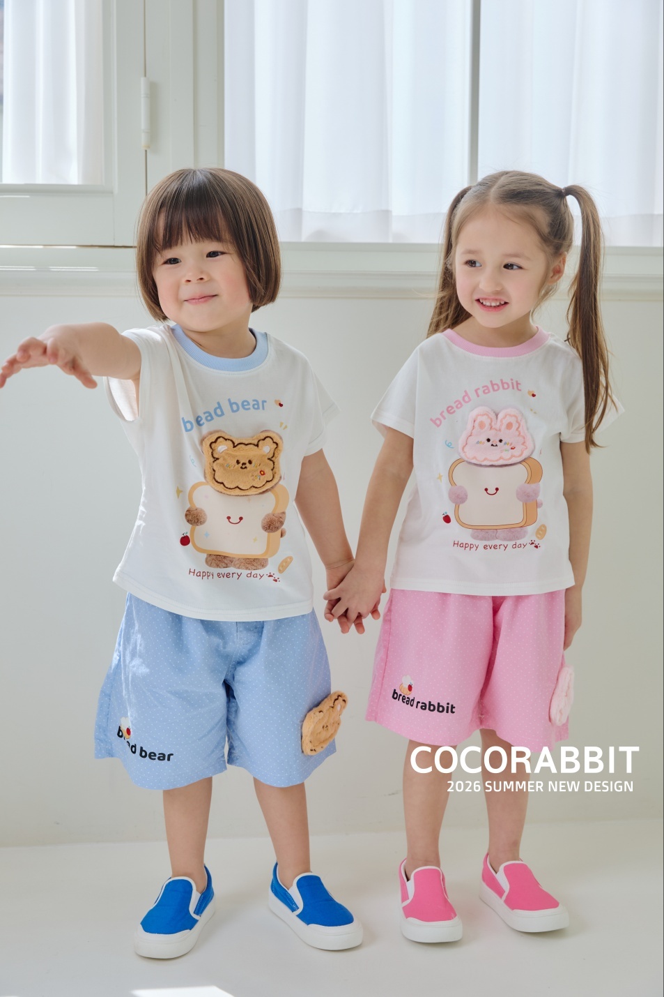 韓國🇰🇷COCORABBIT 麵包動物套裝(S-2XL)