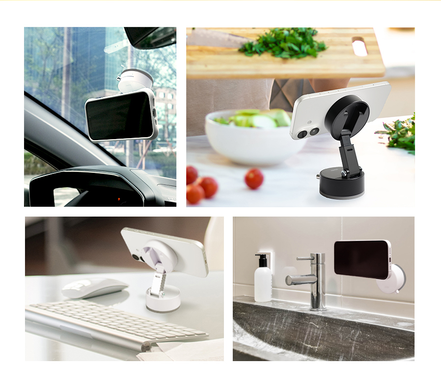 YOMIX,優迷,充電神救援就用yomix,手機支架,由你吸支架,Magsafe手機支架,磁吸手機支架推薦,真空吸盤支架,由你吸吸,汽車手機支架,車用支架,車用手機架,手機架