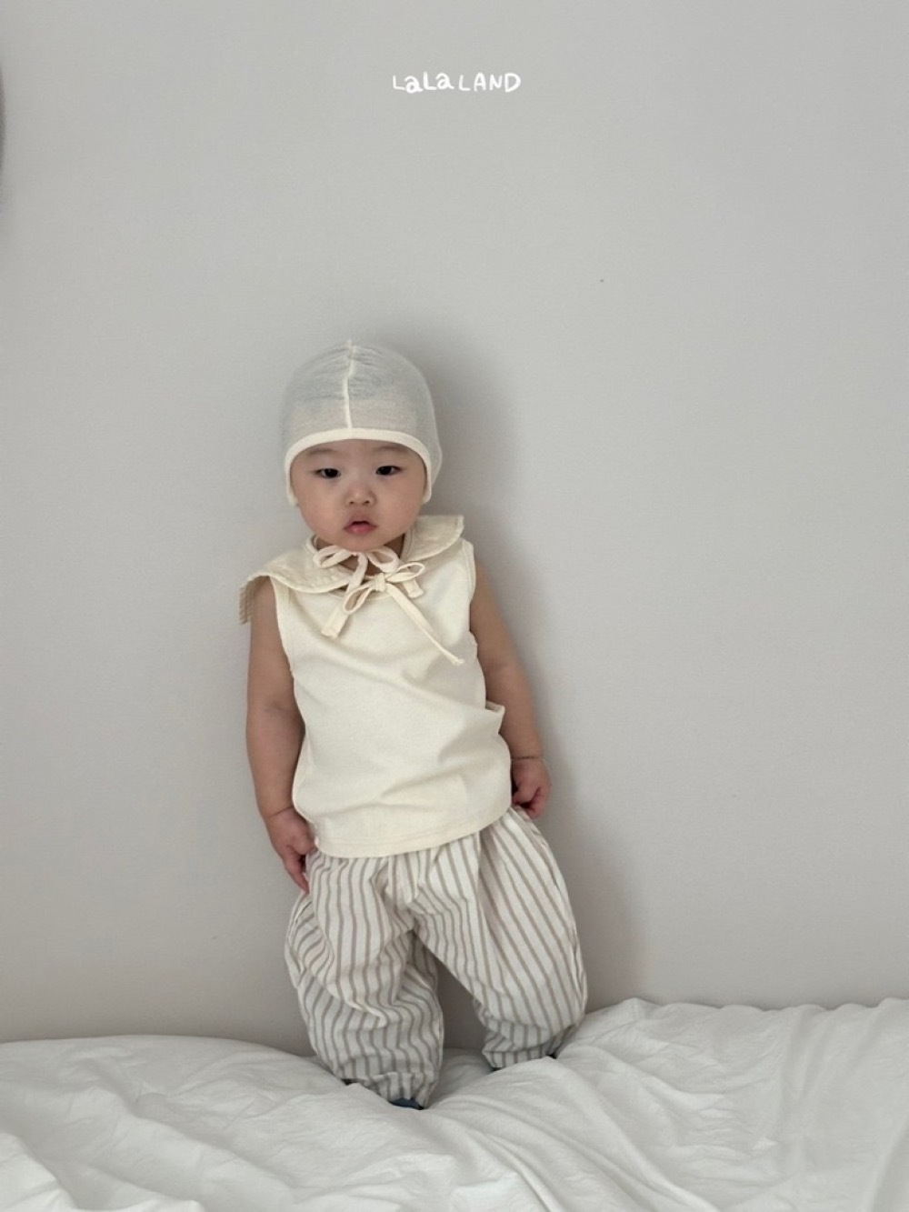 Lala land 舒適條紋褲 / 2色 (Bebe)