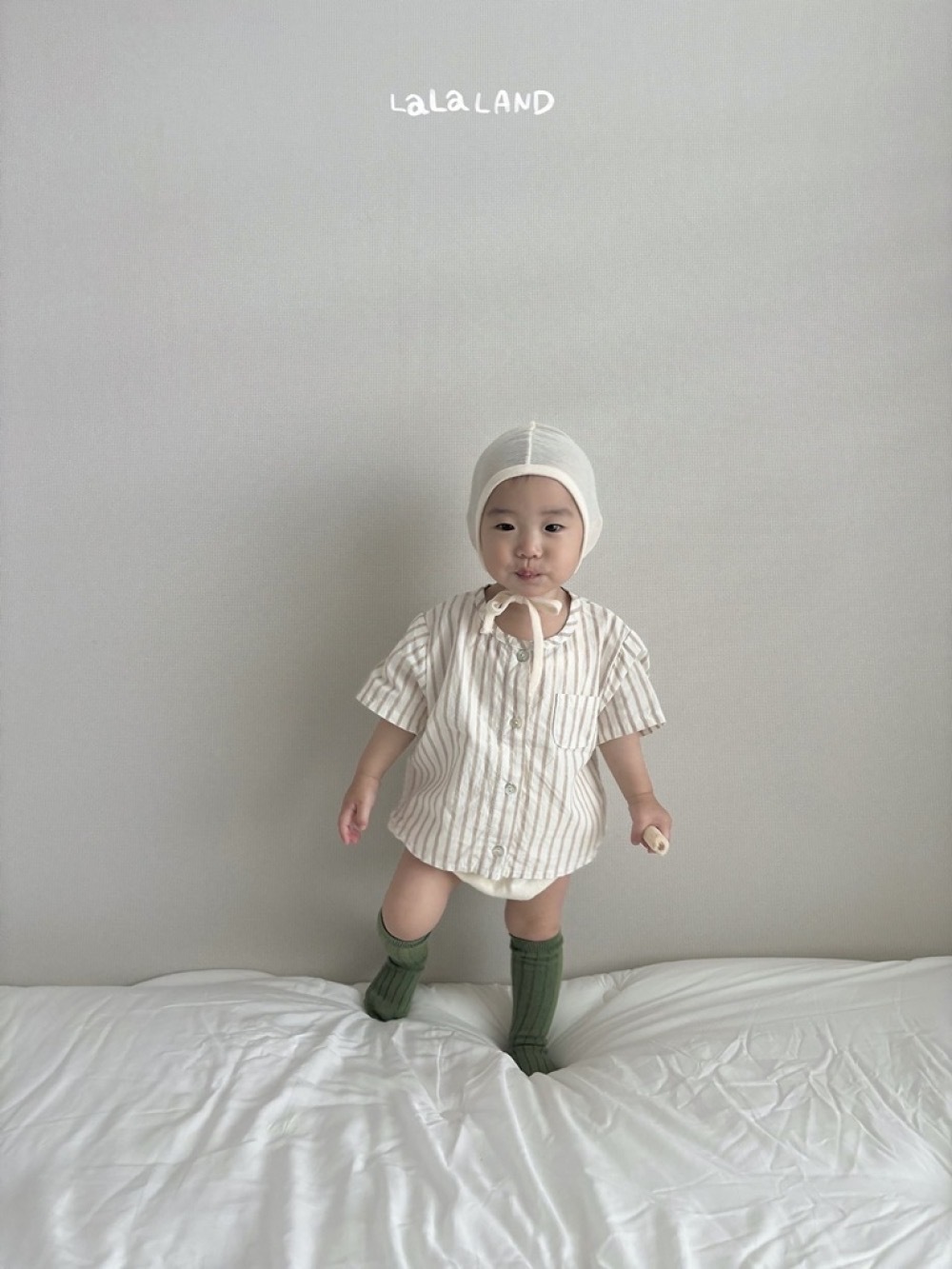Lala land 條紋襯衫/ 2色 (Bebe)