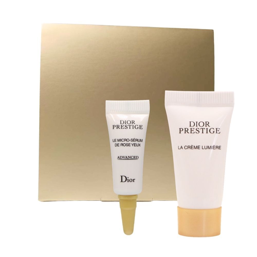 Dior 迪奧 精萃再生預約禮(精萃再生微導眼凝萃3ml+精萃再生光燦淨白賦活乳霜5ml) -PM20260301