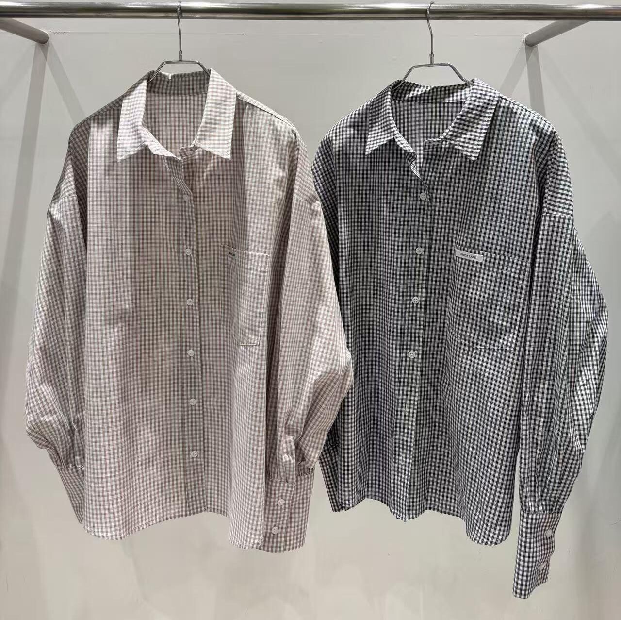 BL6019 田園風格仔長恤衫