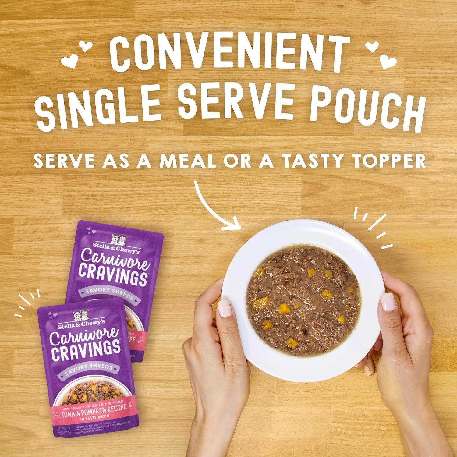 Stella & Chewy’s 肉絲主食包