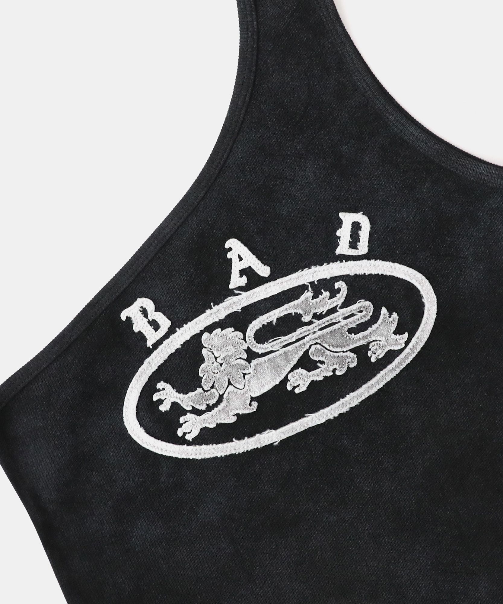 BADBLOOD 萊恩徽章單肩背心 w-tnk25-024