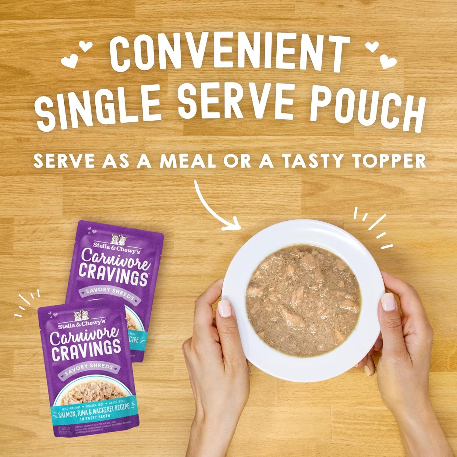 Stella & Chewy’s 肉絲主食包