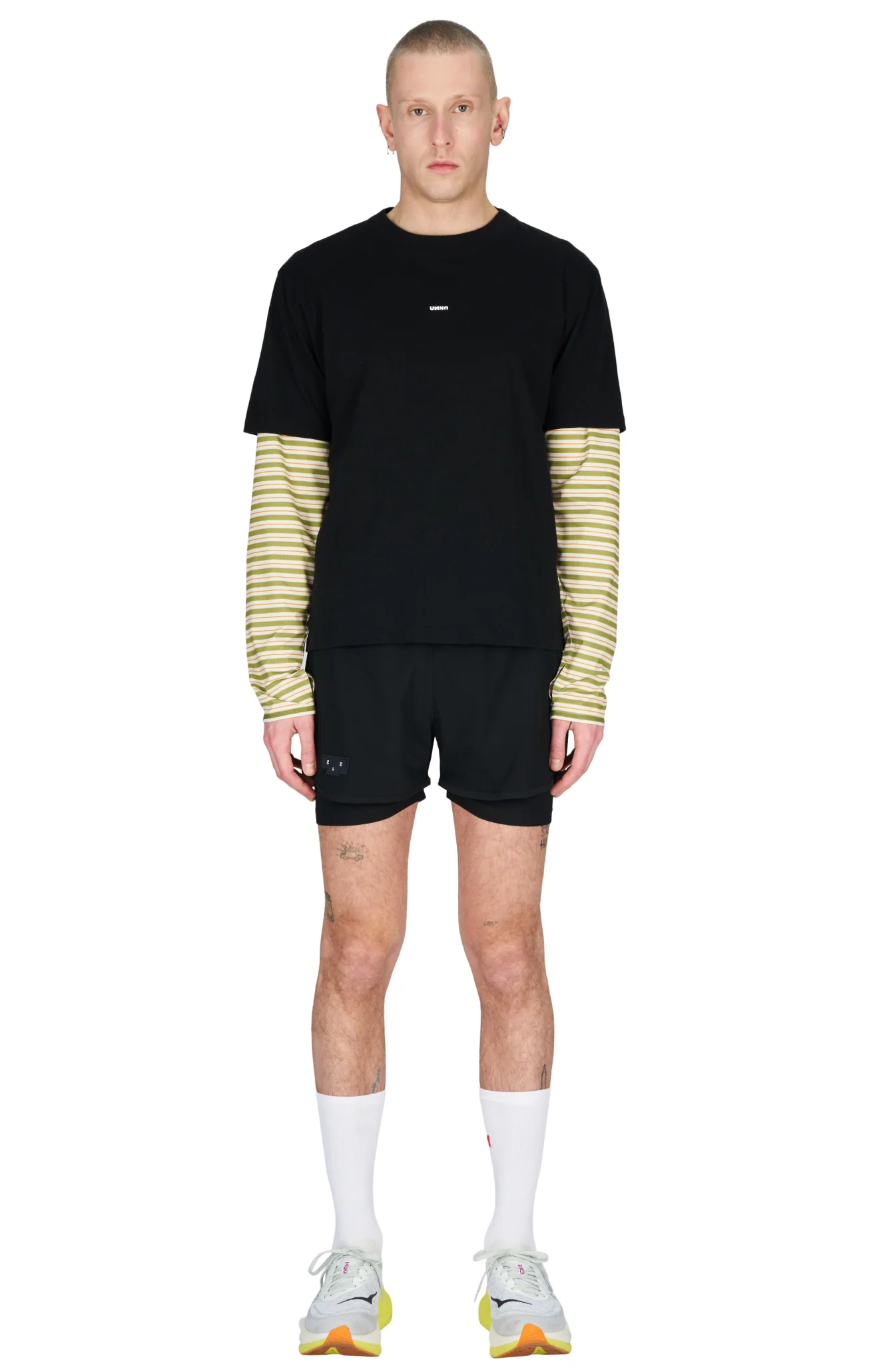 UNNA｜Men's Skewed Tee