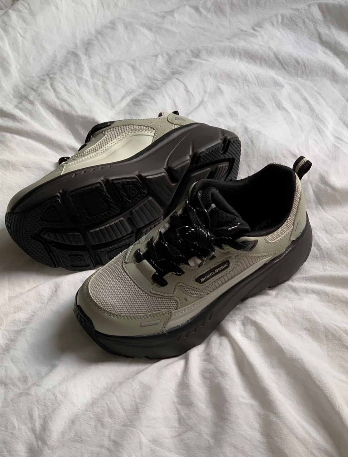 <韓國人都在穿的那雙> AKIII CLASSIC Bumper Trainer 運動跑鞋 淺抹茶