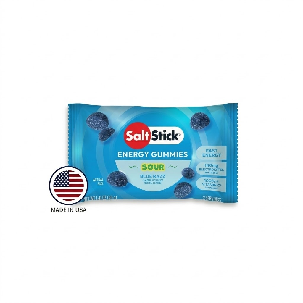 SaltStick 能量電解質軟糖 - 藍色覆盆莓風味