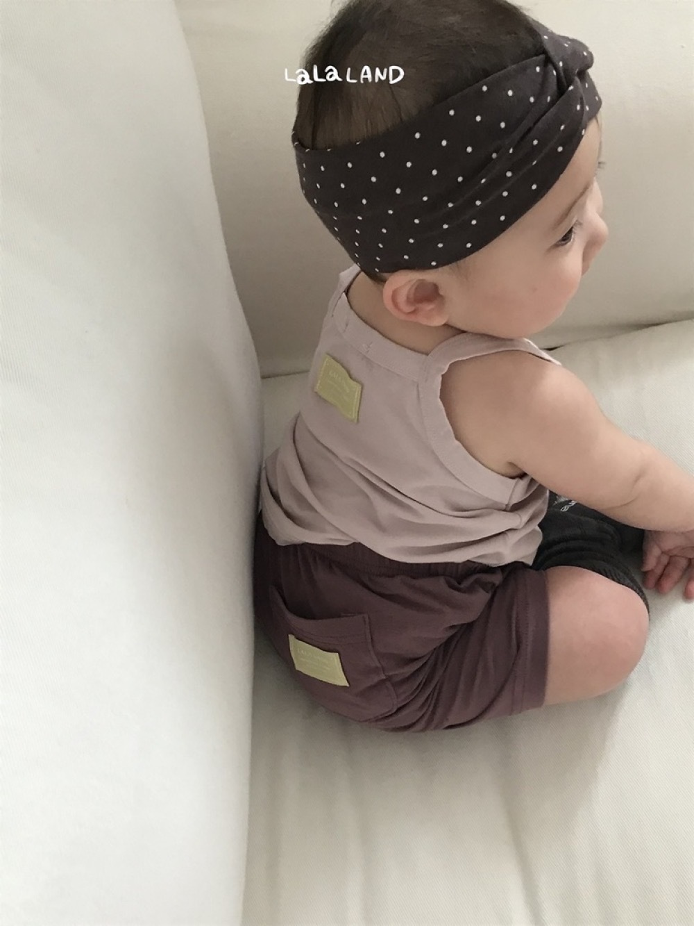 Lala land 波點髮帶 / 2色 (Bebe)