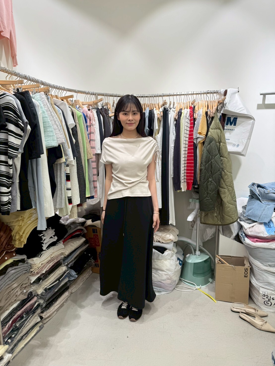 BM6068 軟綿綿彈彈力半身裙