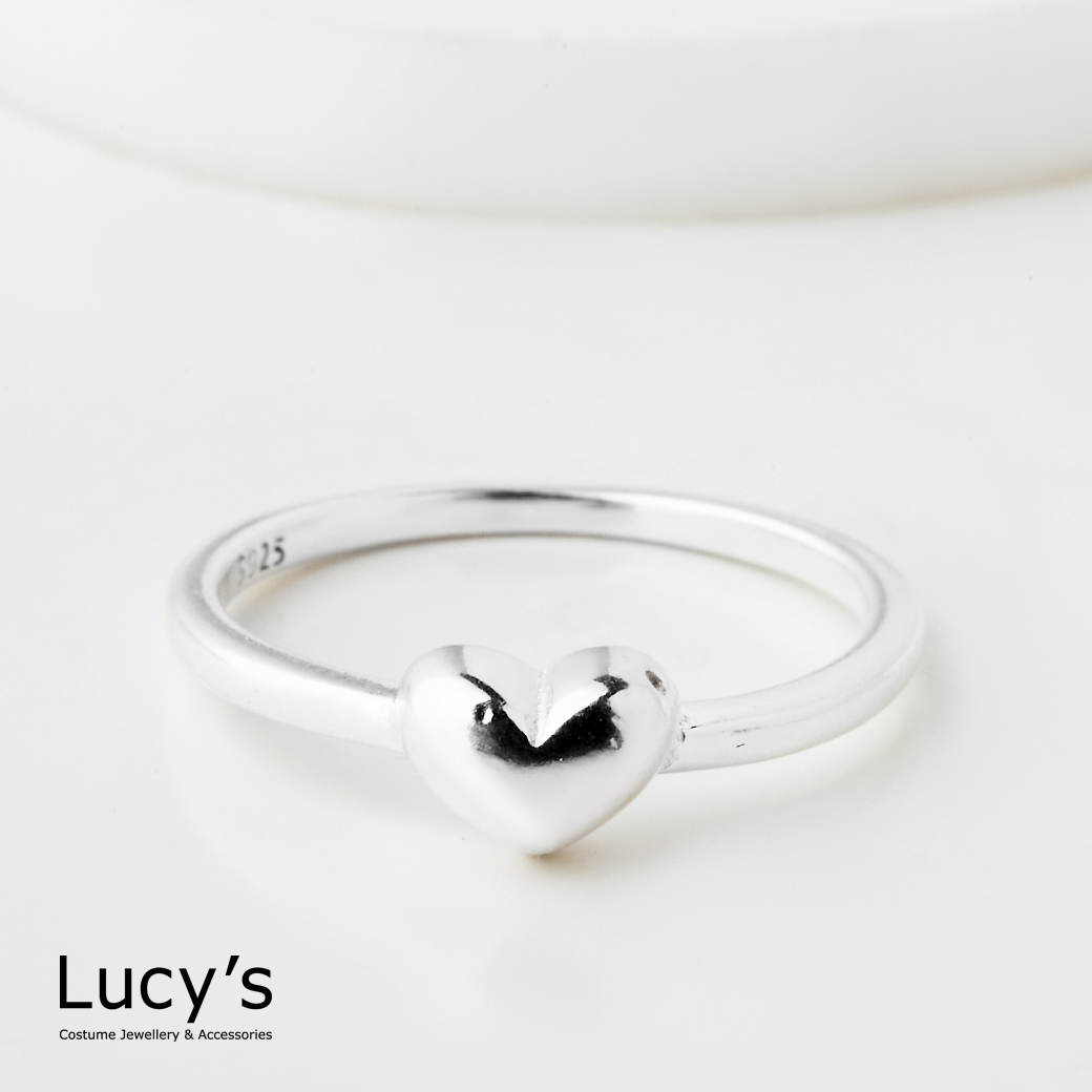 925純銀 獨心 尾戒 (125731/125732/125733)