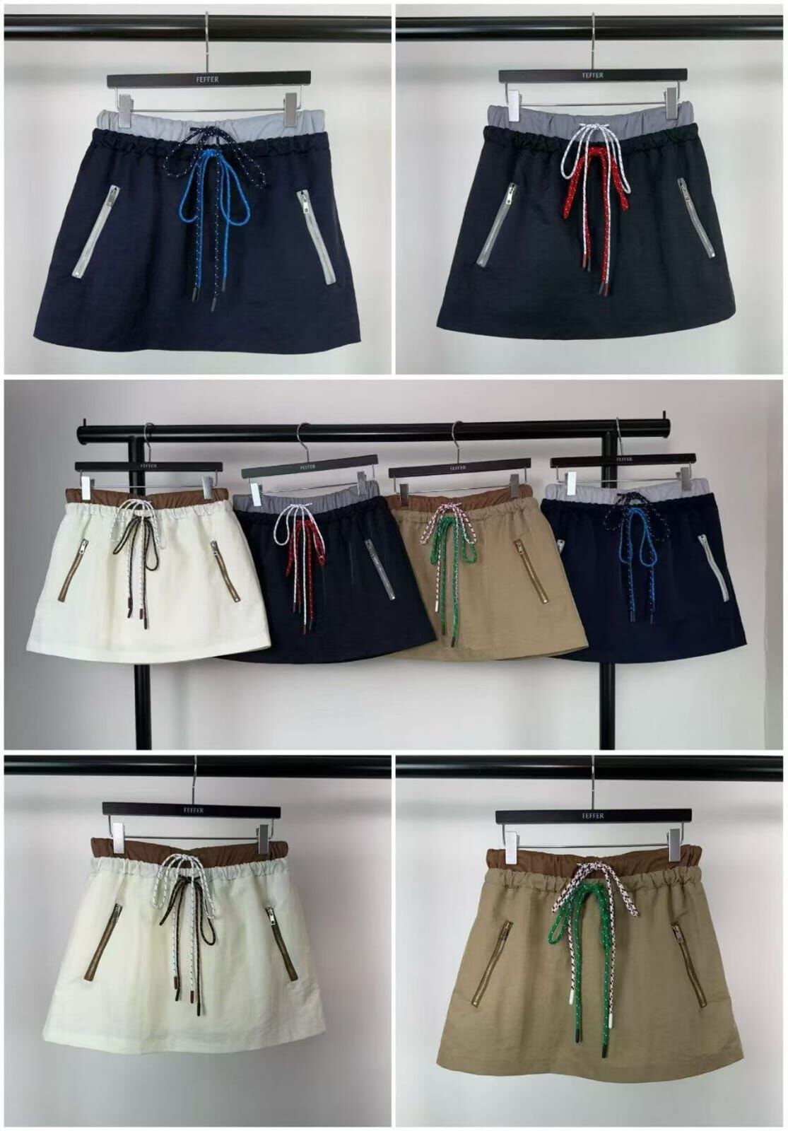 FF6008 登山系雙綁繩短裙褲