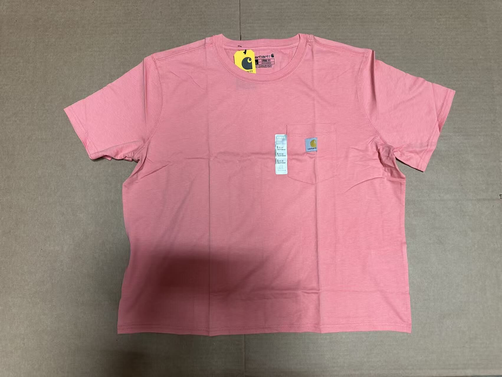 【預購】H0408140 Carhartt 女裝同款重磅口袋短袖 T-shirt