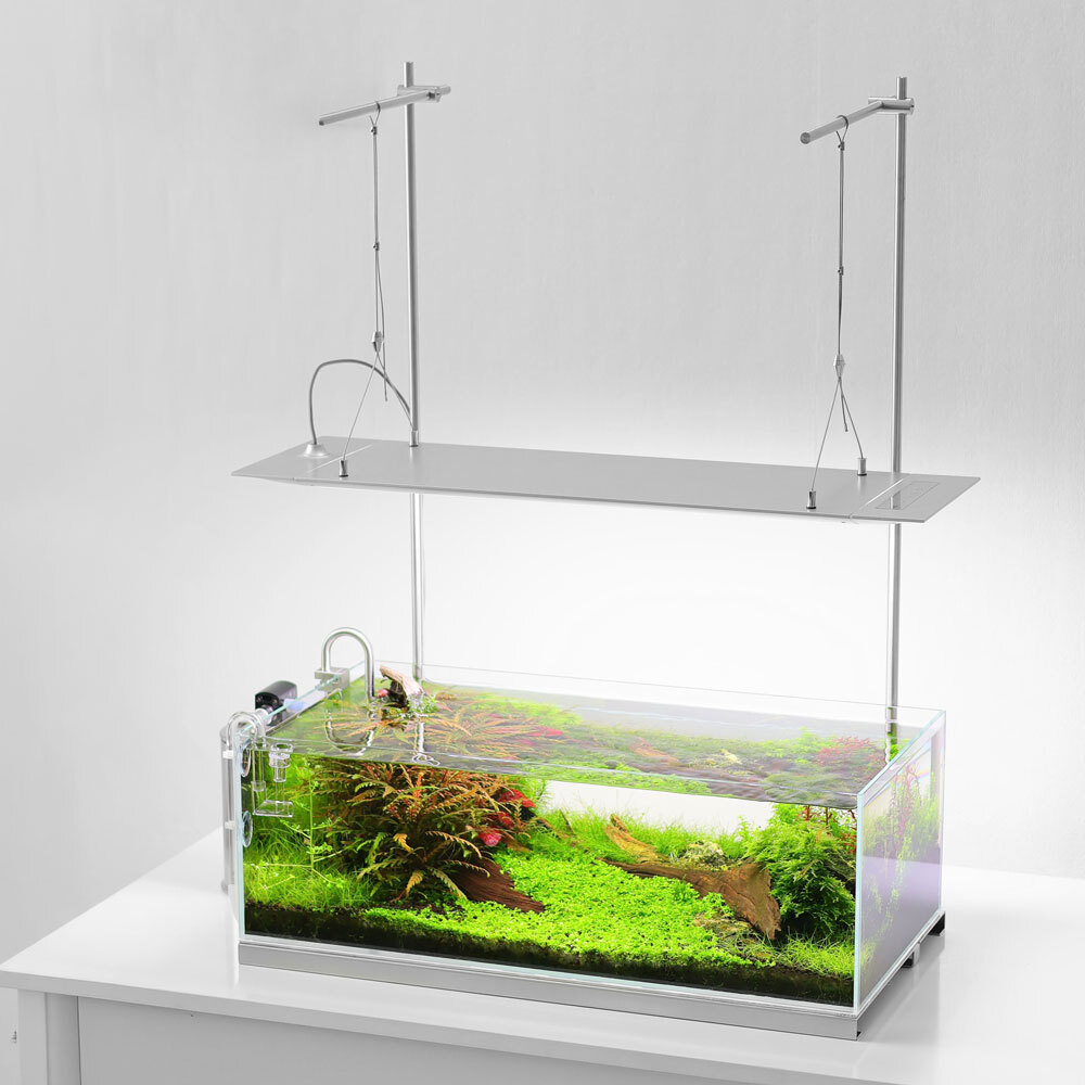 早鳥預購】不鏽鋼植光座L｜水族吊燈展示座・Flat One+ 套組