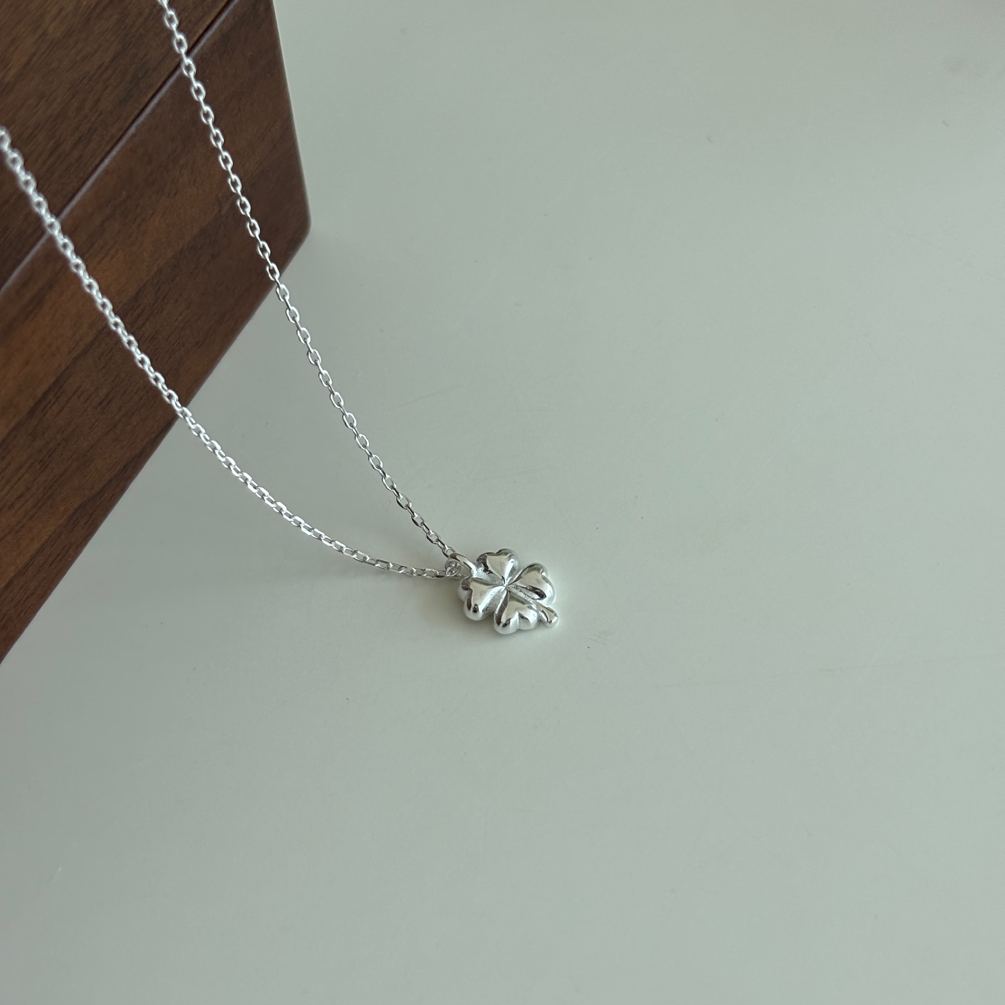 【韓國連線】澎澎幸運草項鍊