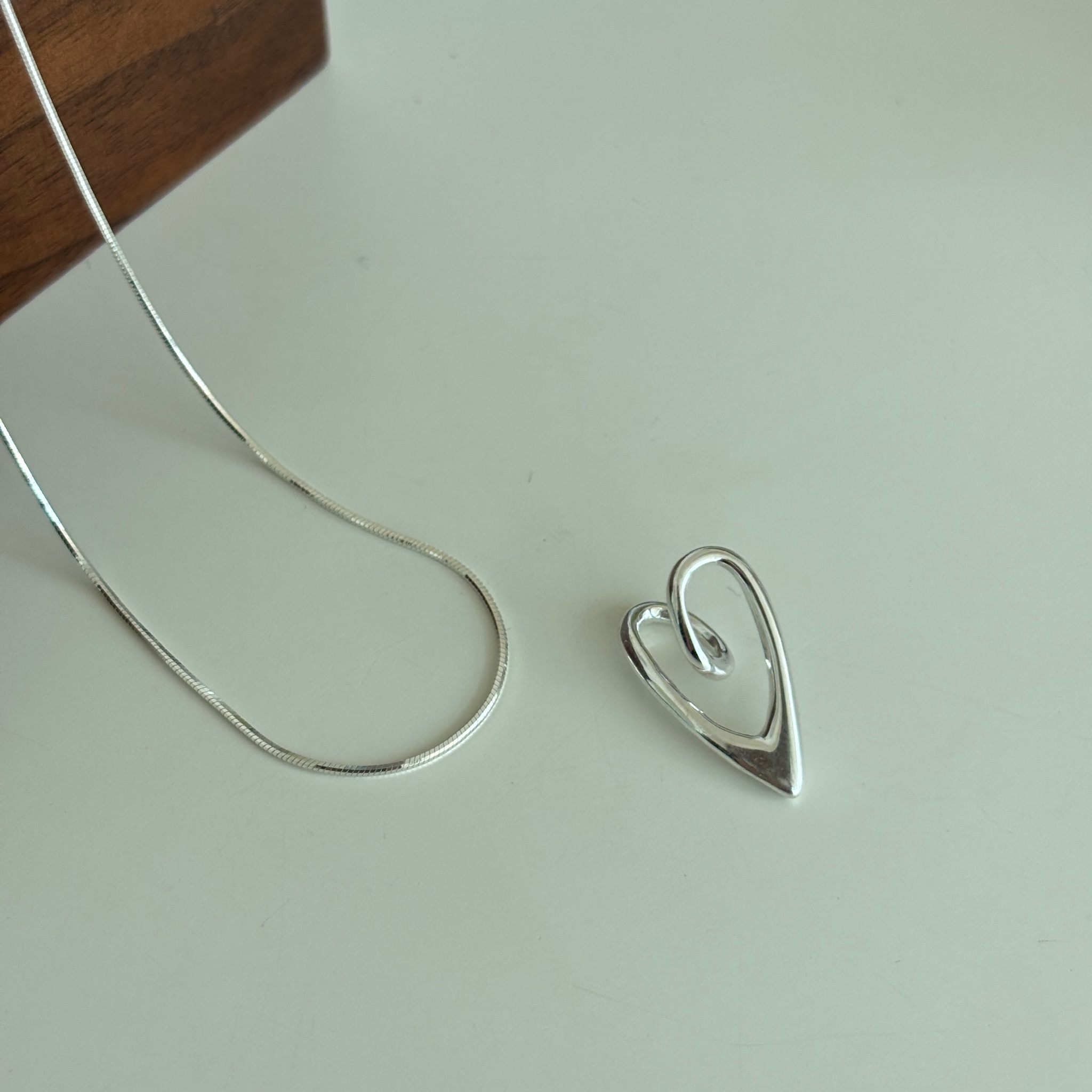 【韓國連線】手繪愛心項鏈(墜)