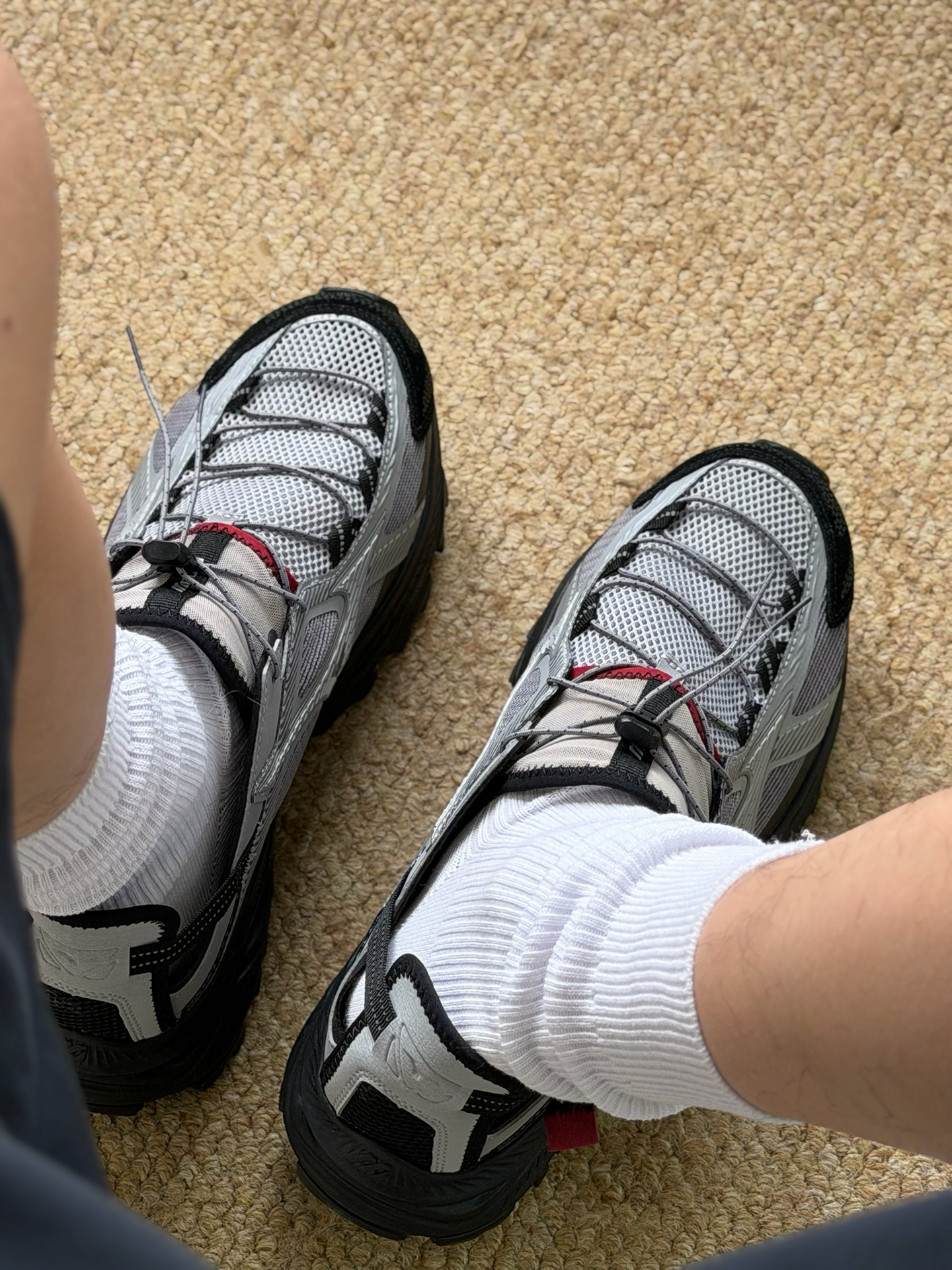 代購-Mizuno Racer Trail SE V2 山系透氣溯溪鞋 男女同款 晨霧灰 D1GH261204