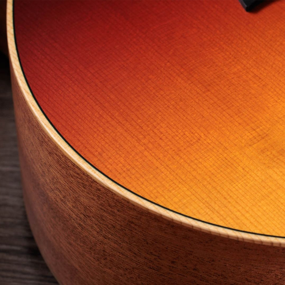 Taylor 【TAYLOR旗艦館】Taylor GS Mini-e Special Edition 特別版 Sunset Fade 日落漸層 旅行吉他 附原廠琴袋 第 5 張圖片｜三峽吉他 / Bass