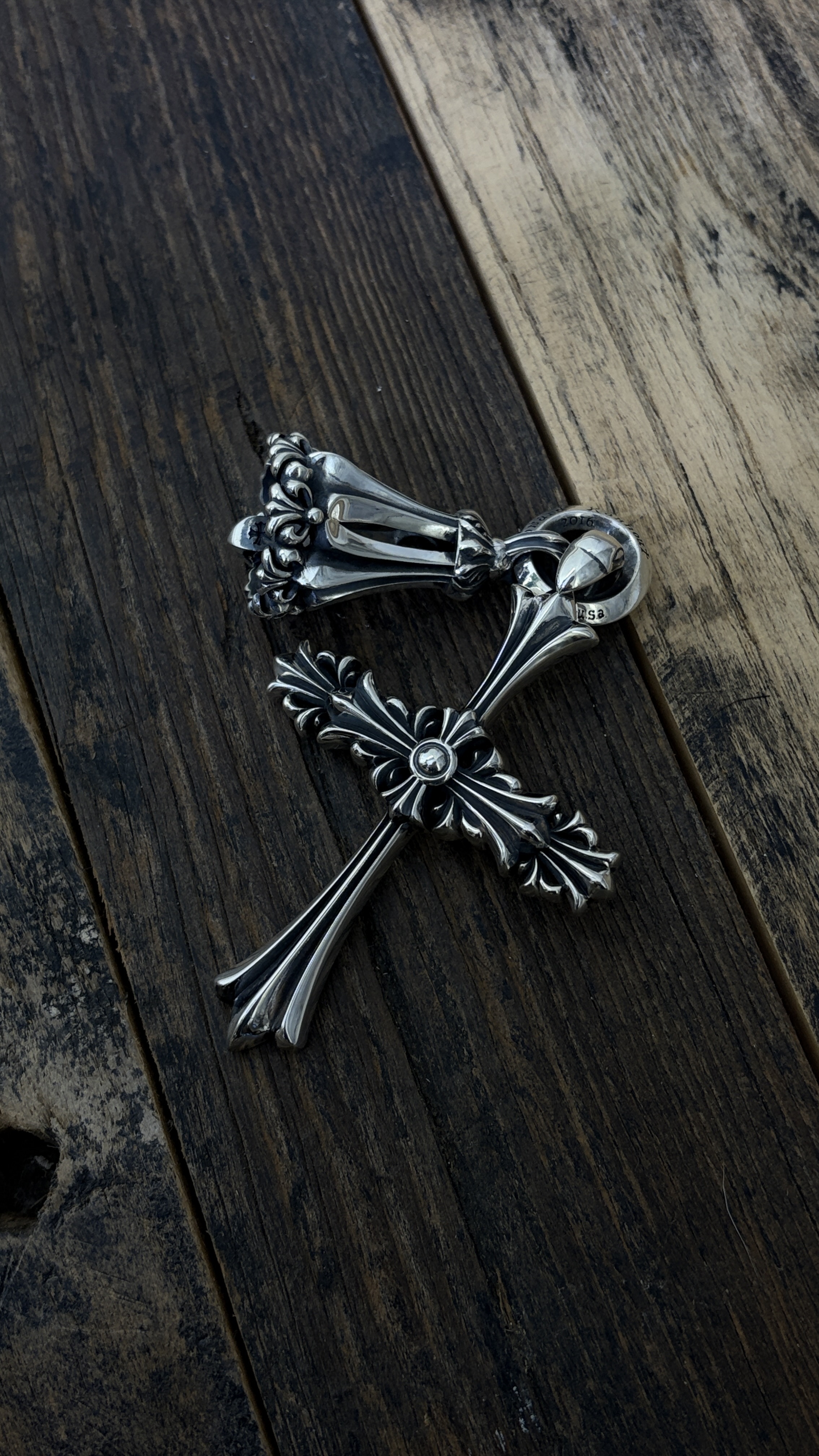 Chrome Cross L with Chrome Bell M