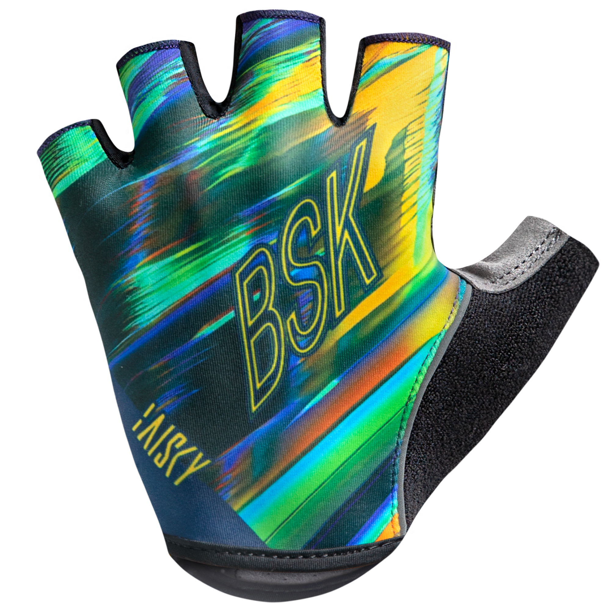 半指手套 霓光 綠