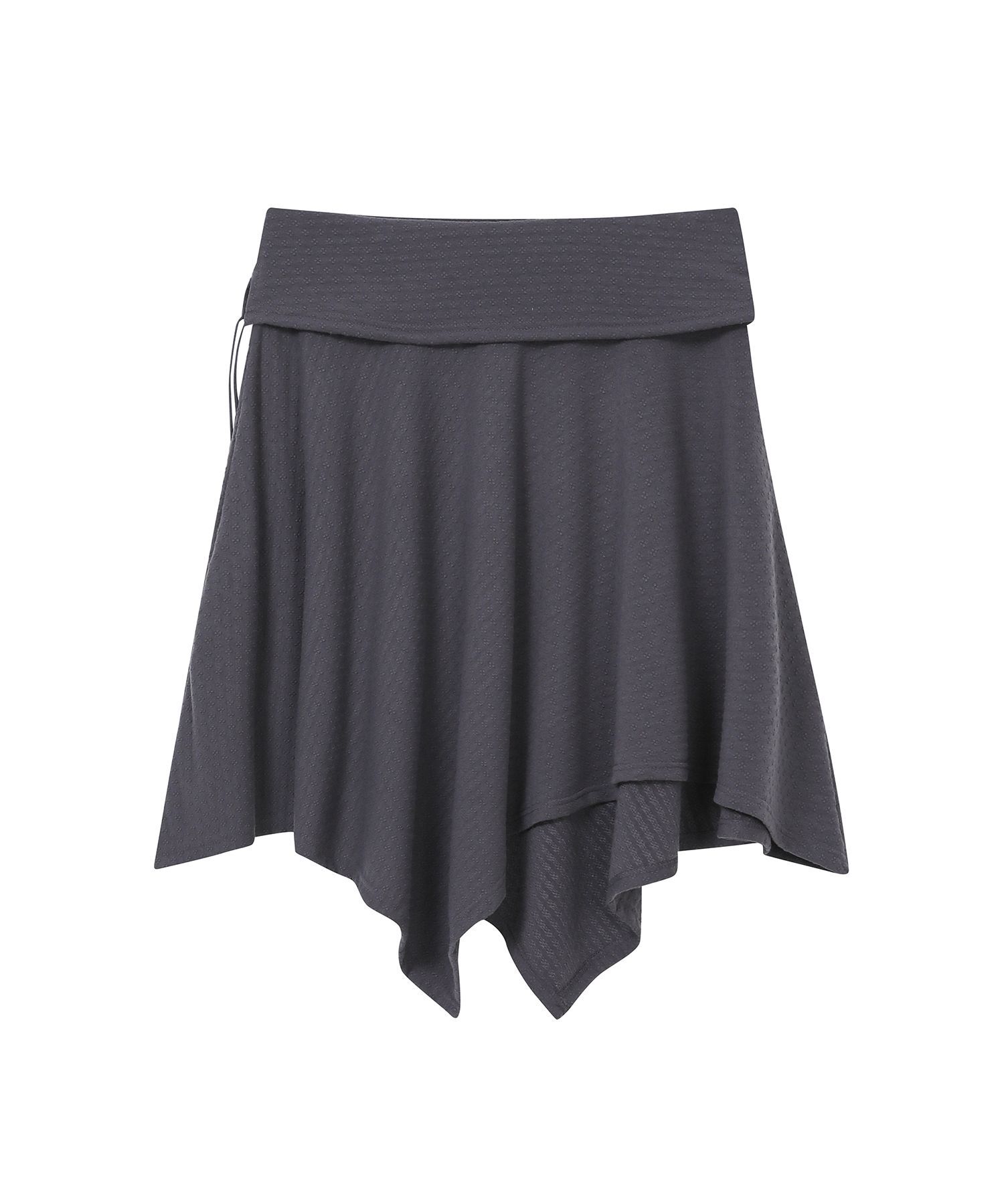 BAUF 不對稱傘狀裙 炭灰 BB26SS-WCH1F