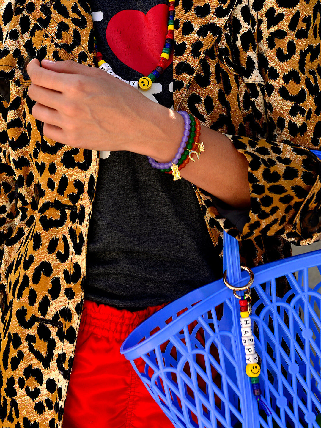 SUGAR RUSH BAG/KEY CHARM (HAPPY)｜Venessa Arizaga