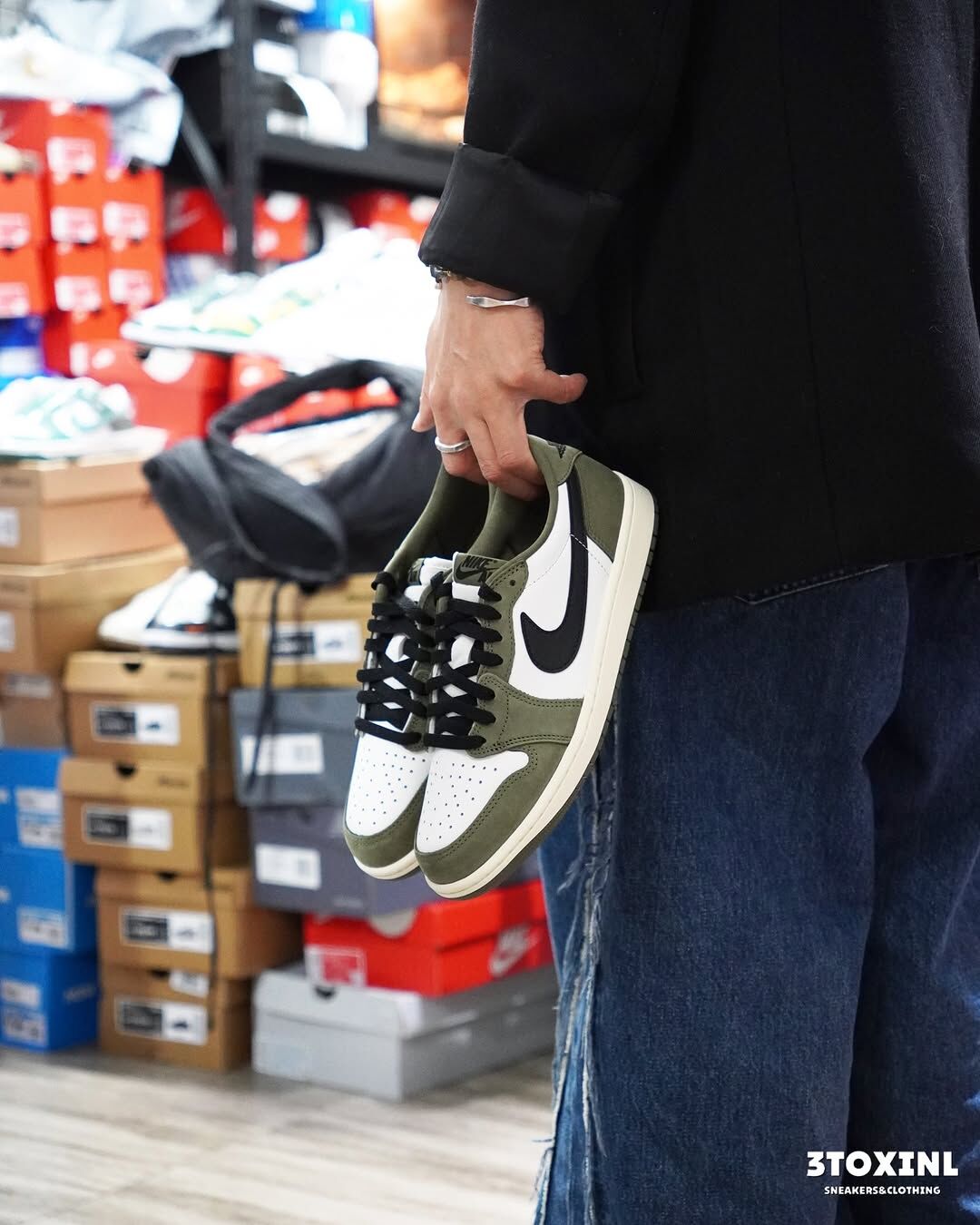 (預訂) Nike Air Jordan 1 Low OG - Medium Olive