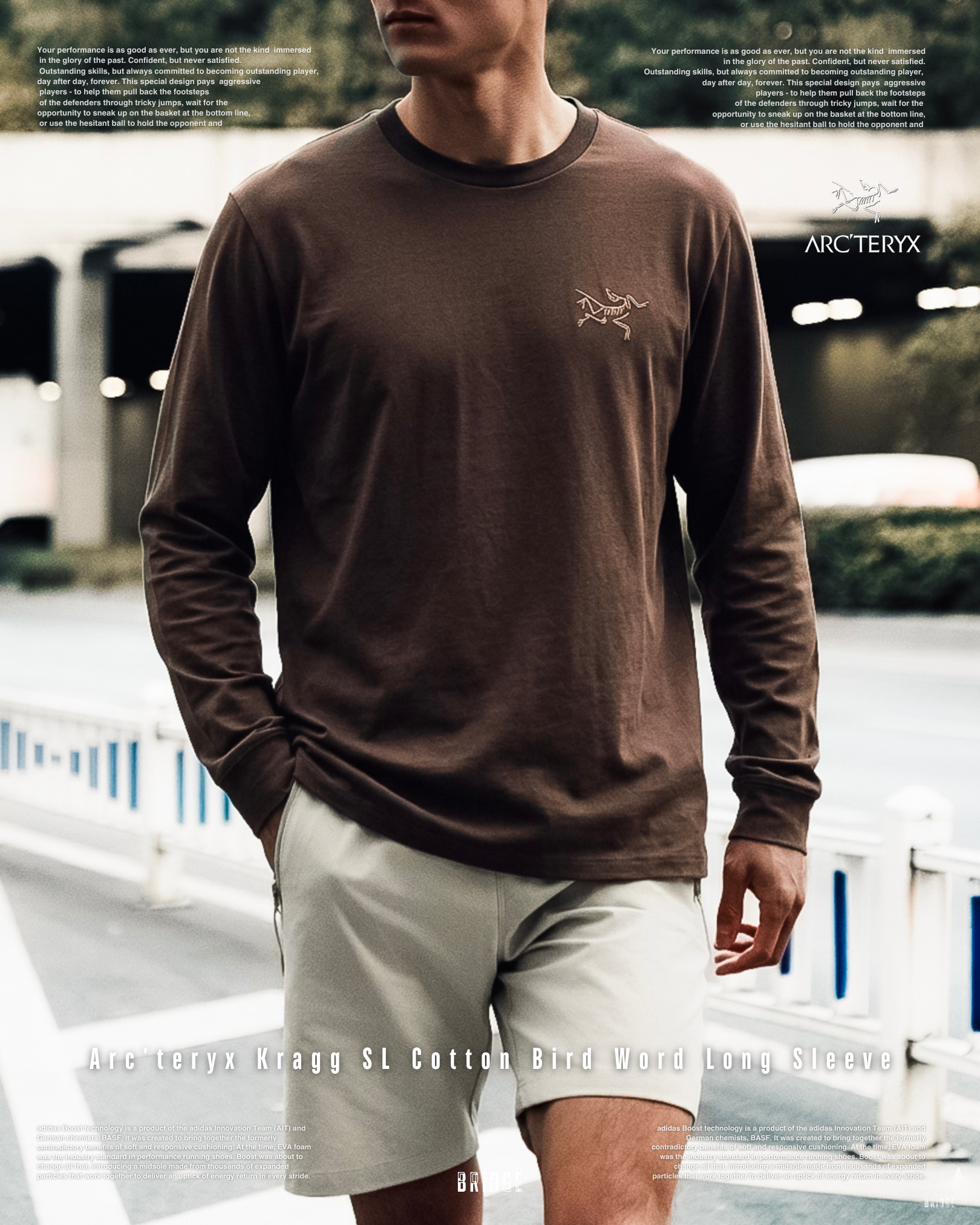 『 極限時８小時！』Arc'teryx始祖鳥 頂級登山 長Ｔ