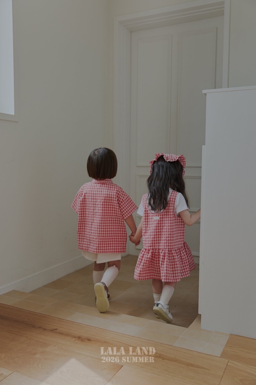 Lala land 格紋襯衫