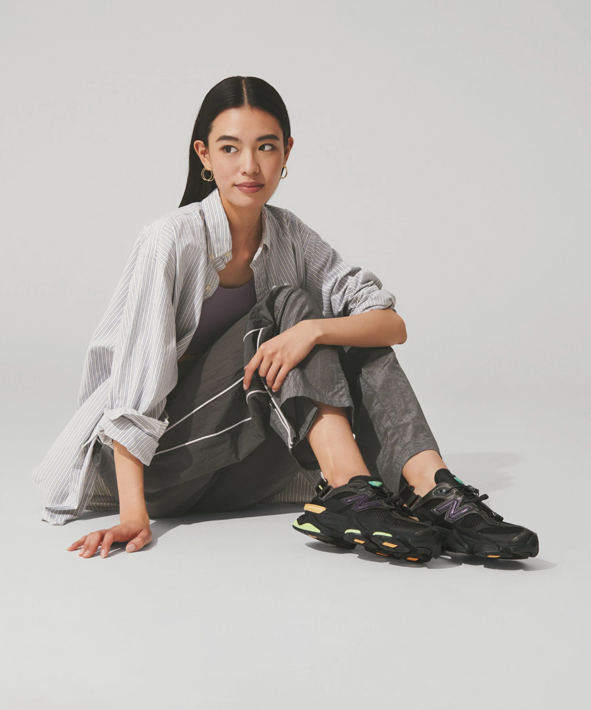 NEW BALANCE 9060 Summer Pack 暗黑系 涼鞋款 "BLACK - Afterglow" [售完即止!]
