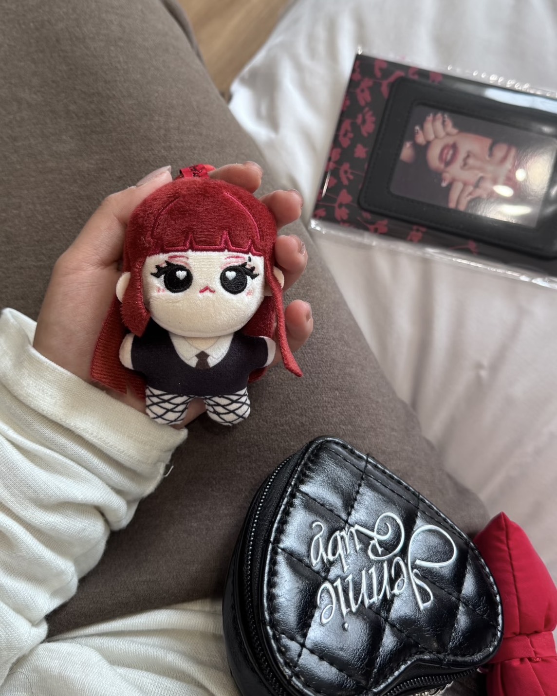 <獨家聯名>Jennie x Miniso 聯名 Ruby系列 周邊 毛絨娃娃 吊飾