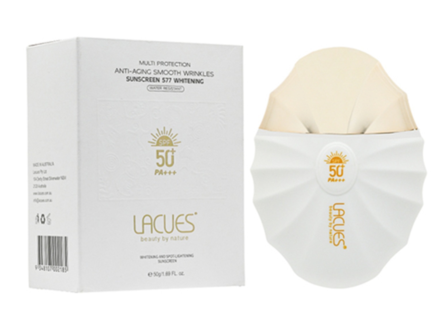 (7020) LACUES 撫紋抗衰老防曬50g【2件】